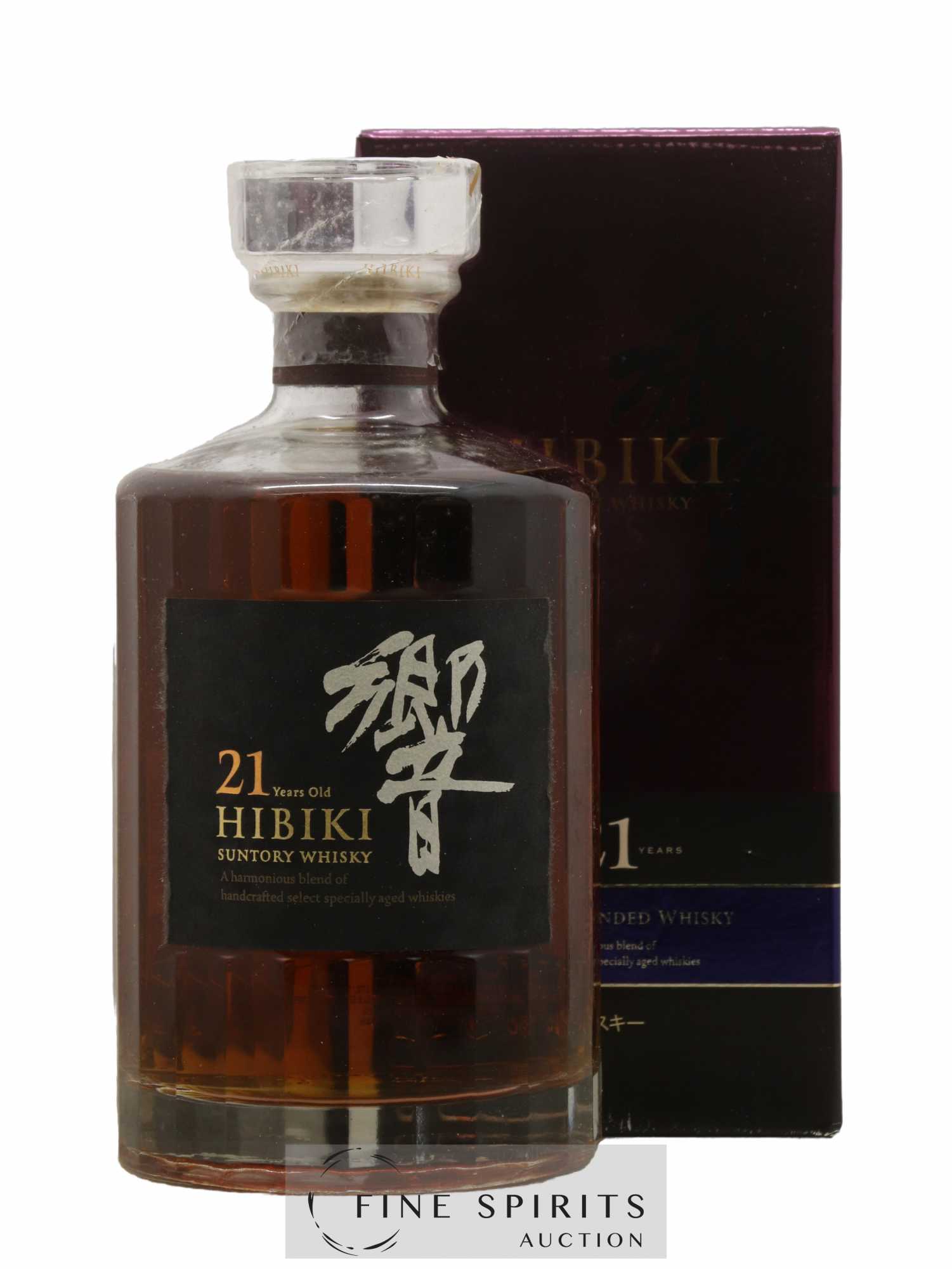 Hibiki 21 years Of. Suntory - Lot de 1 bouteille - 0