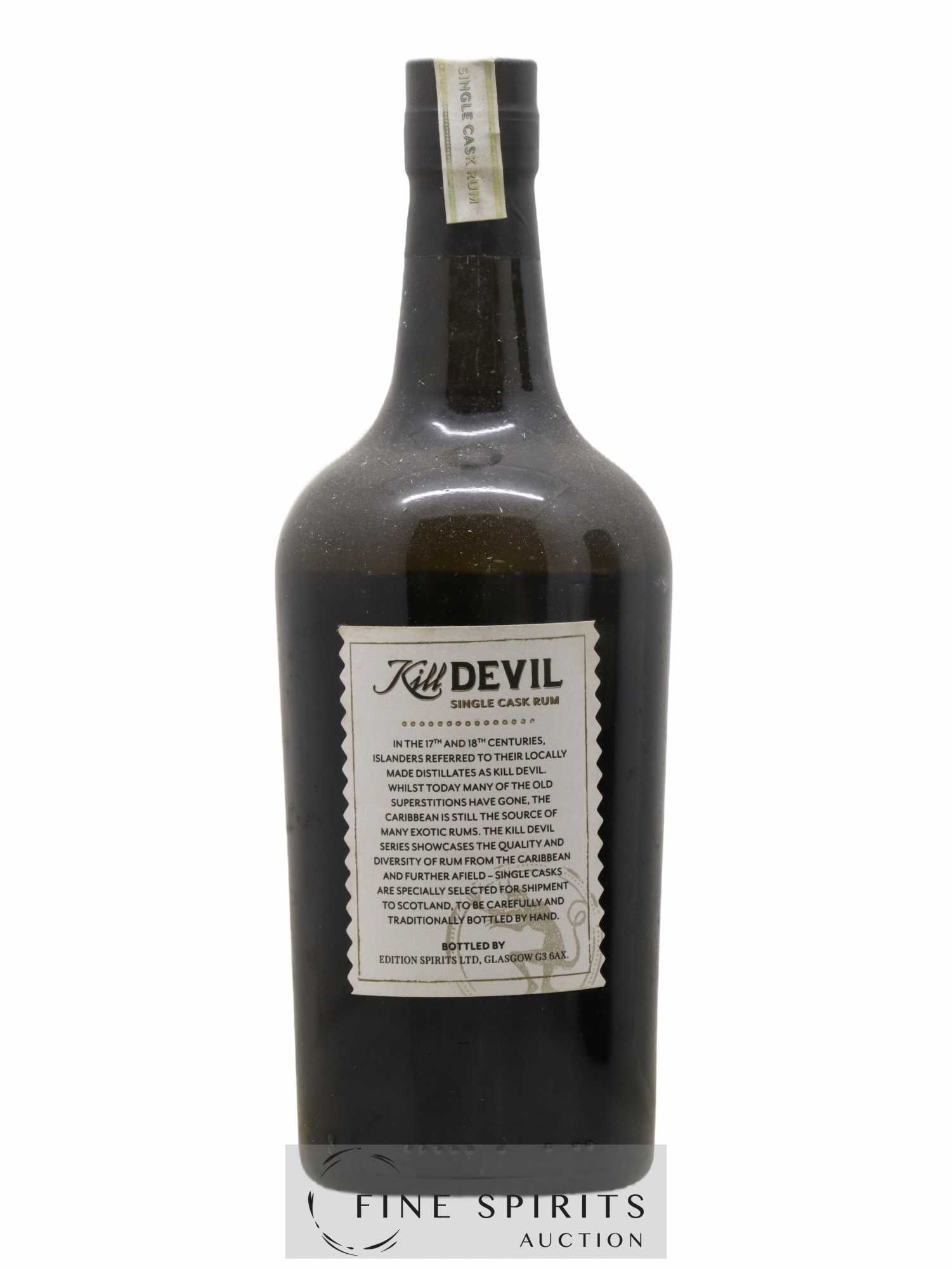 Kill Devil 11 years 2004 Edition Spirits One of 358 - Lot de 1 bouteille - 2