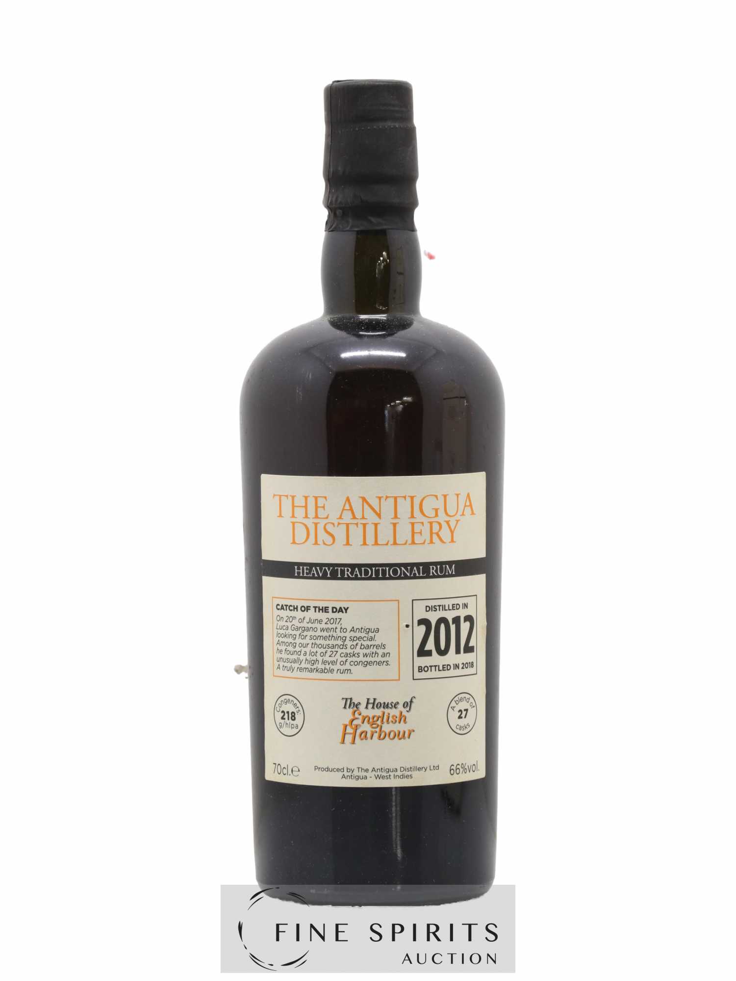 The Antigua Distillery 2012 Velier The House of English Harbour bottled 2018 - Posten von 1 Flasche - 1