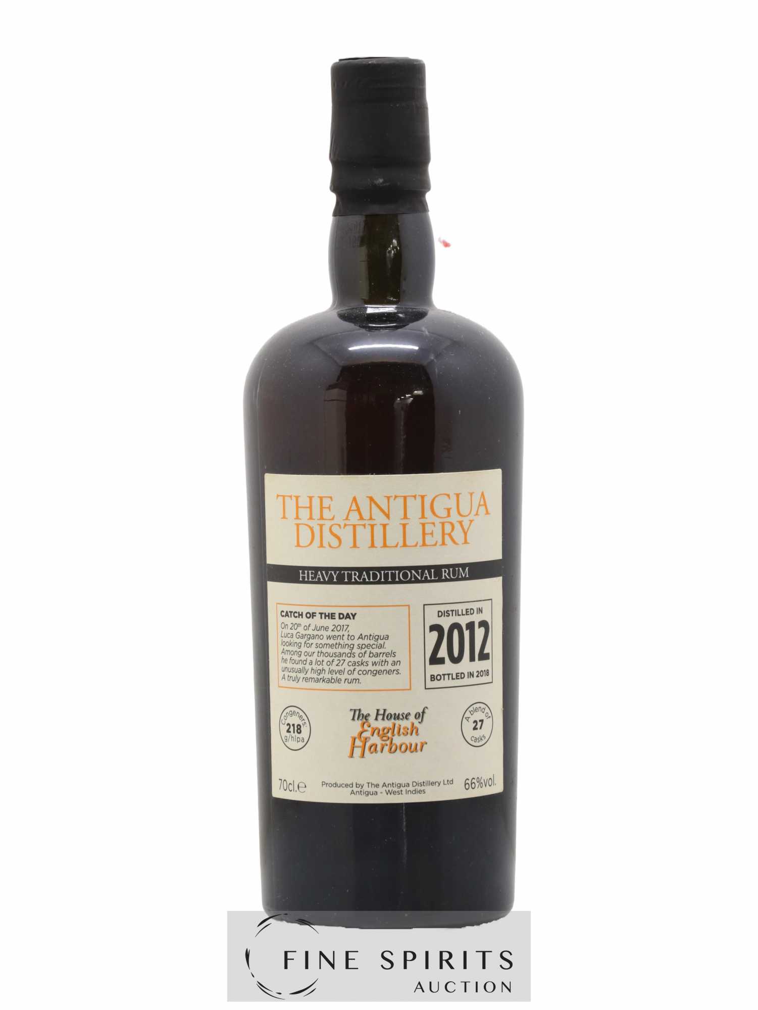 The Antigua Distillery 2012 Velier The House of English Harbour bottled 2018 - Lot de 1 bouteille - 1