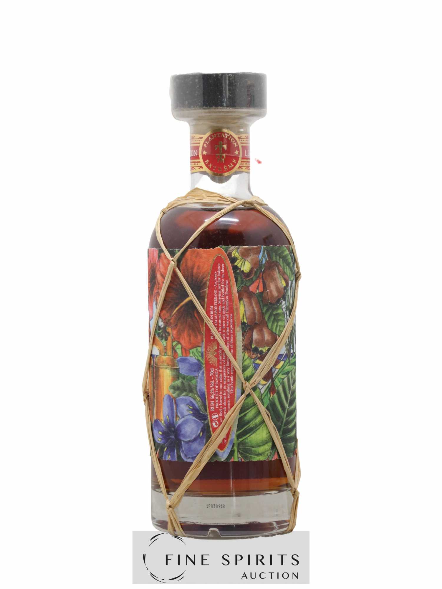 Plantation 22 years 1996 Pierre Ferrand Extrême n°3 Mark HJC - One of 2121 - bottled 2018 Limited Edition - Lot de 1 bouteille - 2