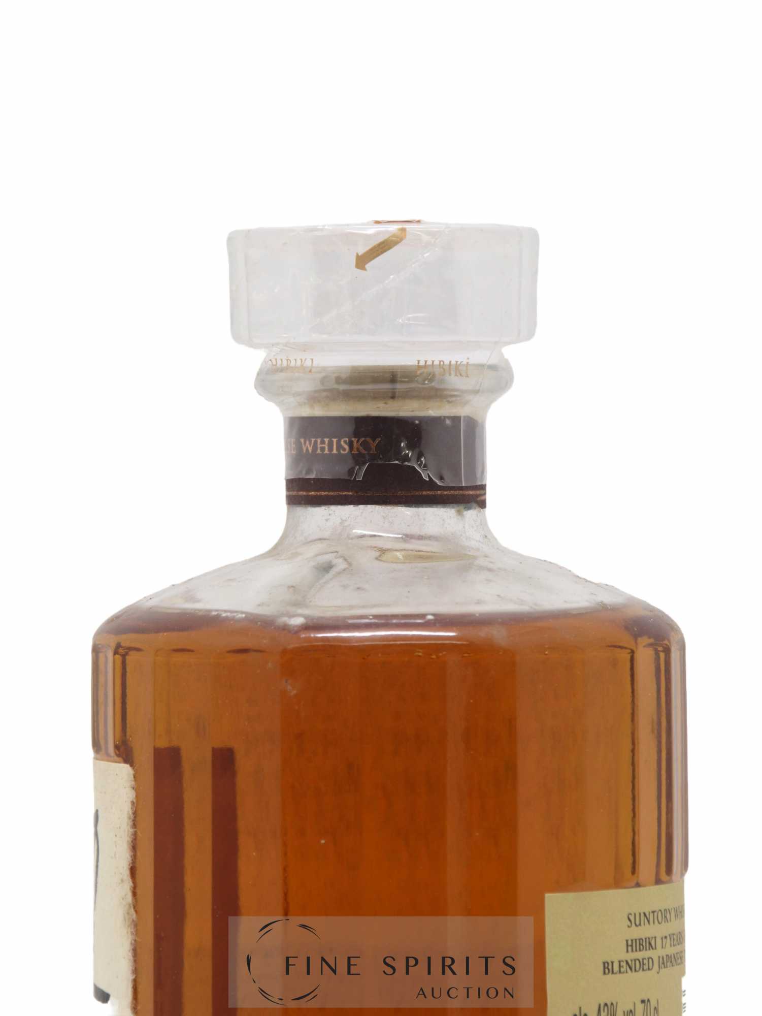 Hibiki 17 years Of. Suntory - Lot de 1 bouteille - 1