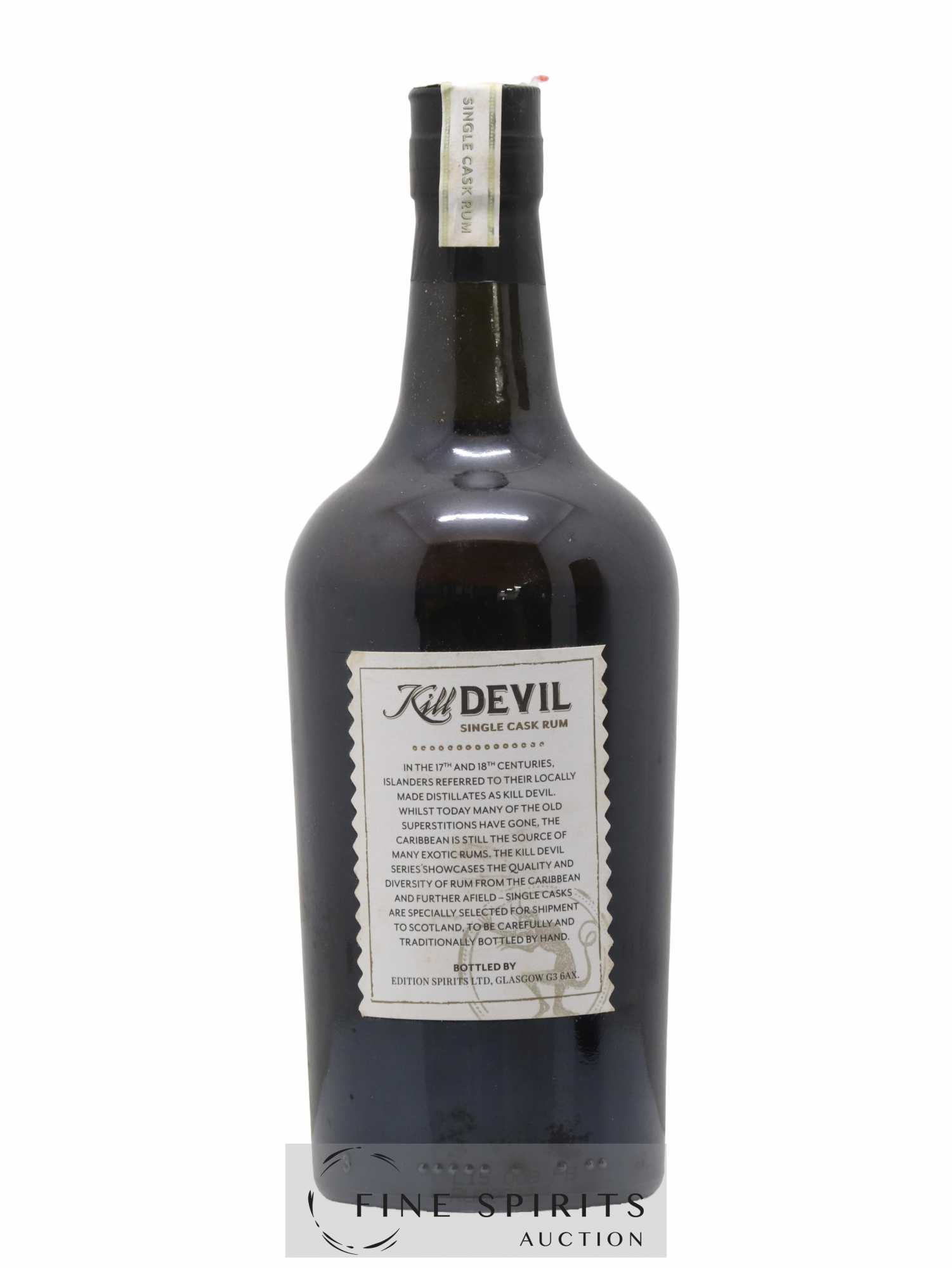 Kill Devil 18 years 1997 Edition Spirits One of 357 - Lot de 1 bouteille - 2