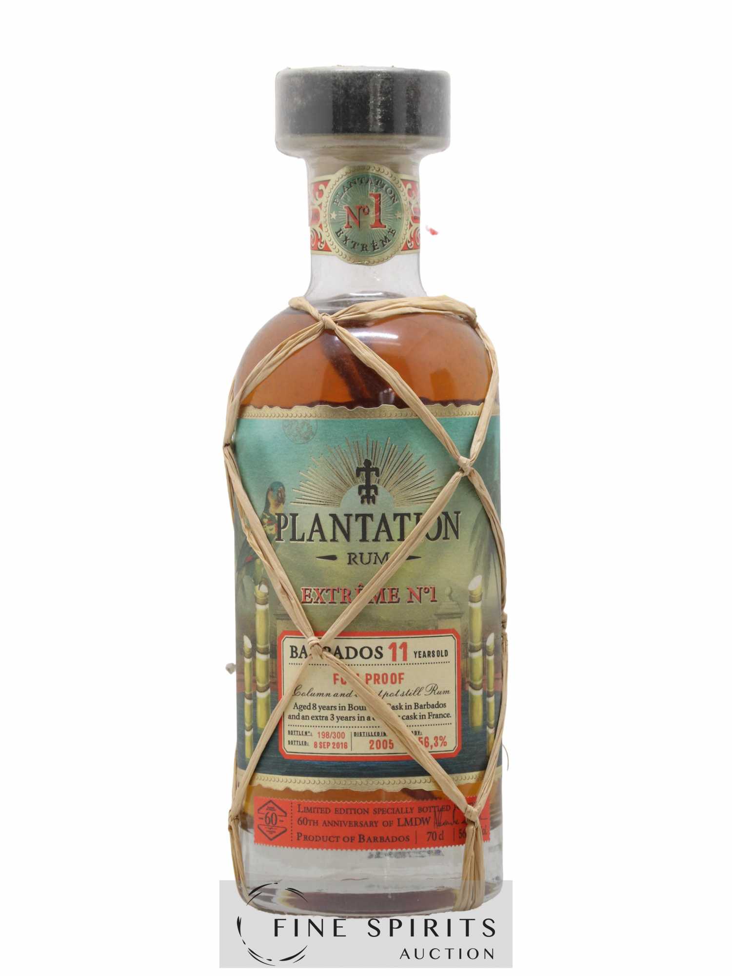 Plantation 11 years 2005 Pierre Ferrand Extrême n°1 Limited Edition - Lot de 1 bouteille - 1