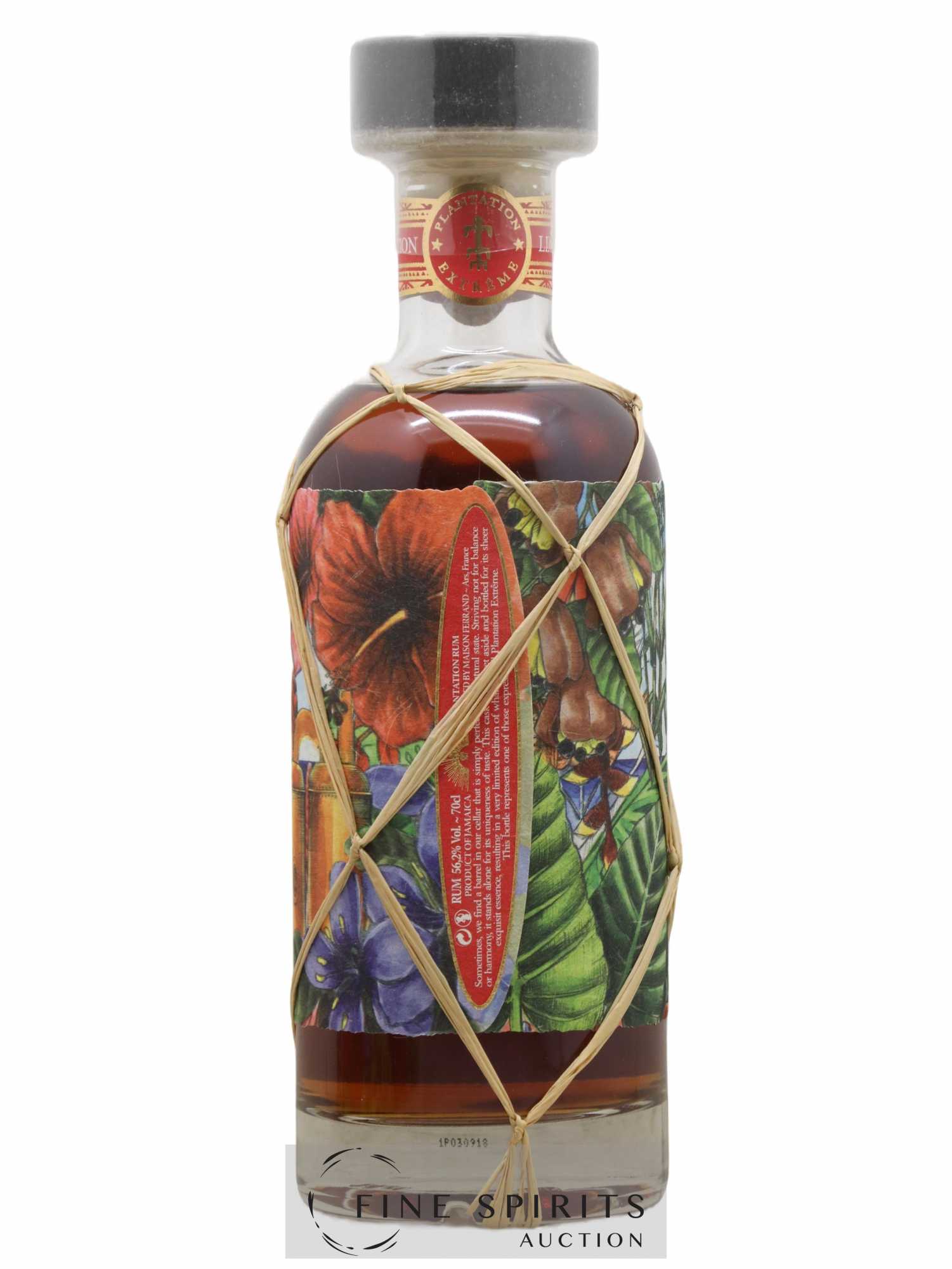 Plantation 22 years 1996 Pierre Ferrand Extrême n°3 Mark HJC - One of 2121 - bottled 2018 Limited Edition - Lot de 1 bouteille - 2