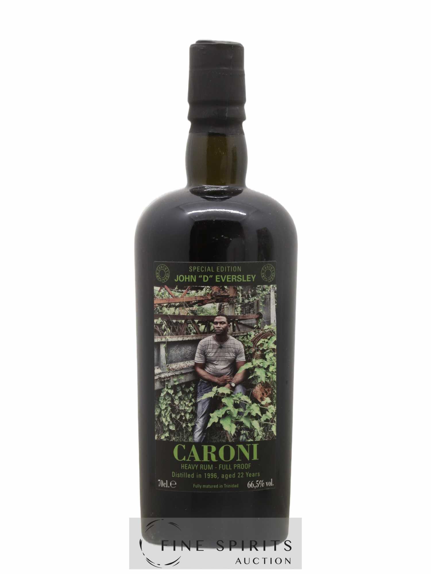 Caroni 22 years 1996 Velier Special Edition John D Eversley One of 1192 - bottled 2018 Employee Serie - Lot of 1 bottle - 1