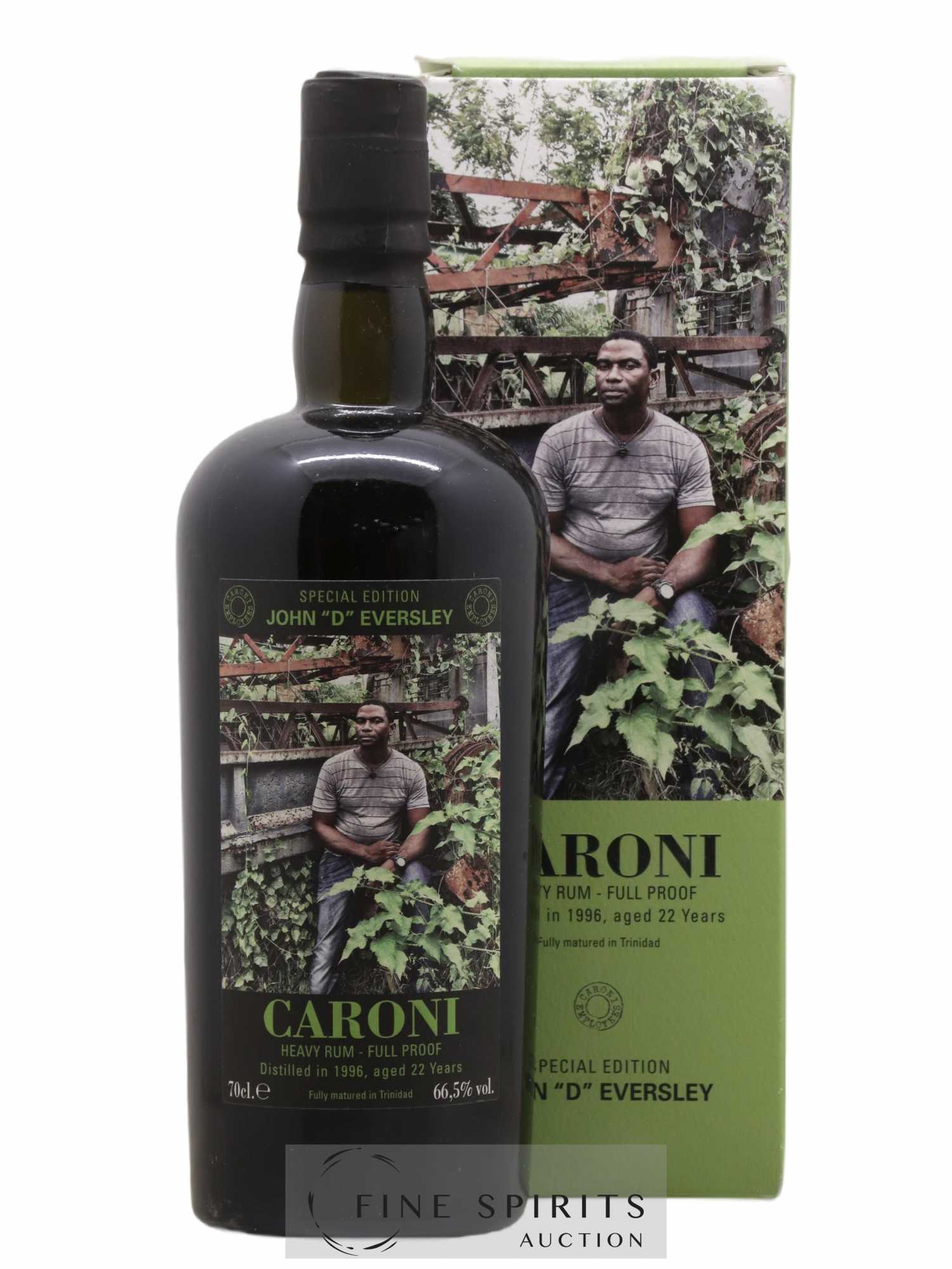 Caroni 22 years 1996 Velier Special Edition John D Eversley One of 1192 - bottled 2018 Employee Serie - Lot of 1 bottle - 0