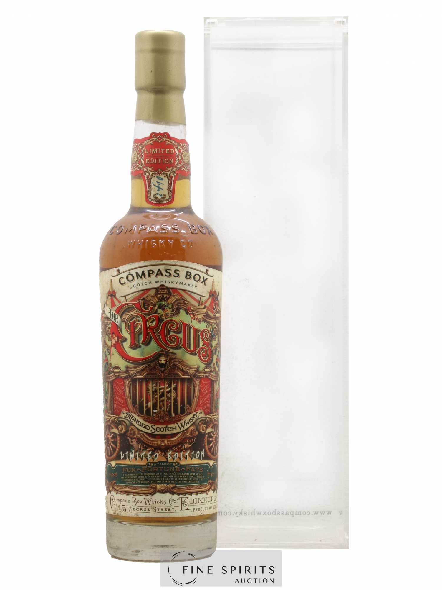 The Circus Compass Box One of 2490 - bottled 2016 Limited Edition - Lot de 1 bouteille - 0