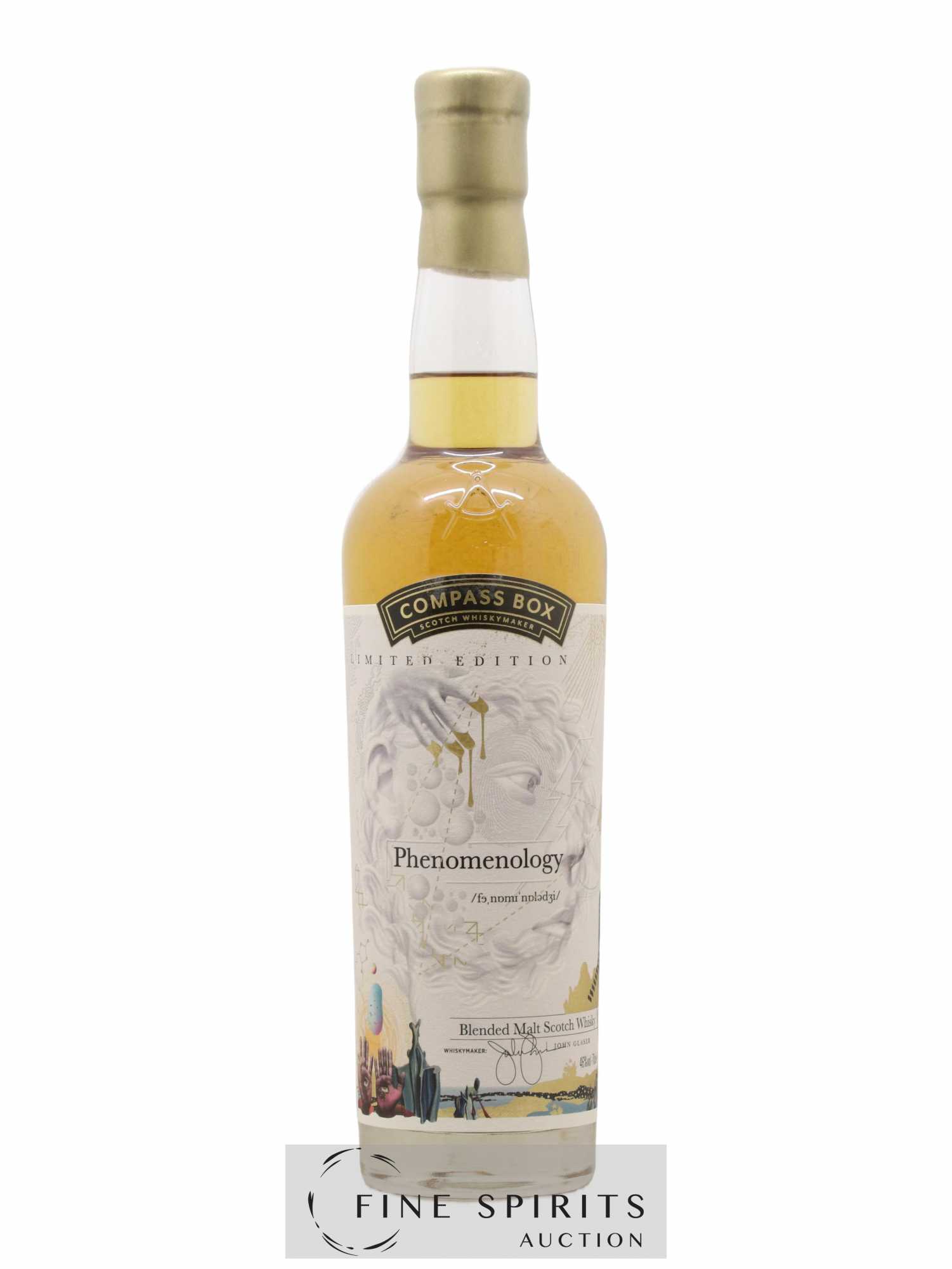 Phenomenology Compass Box One of 7908 - bottled 2017 Limited Edition - Lot de 1 bouteille - 1