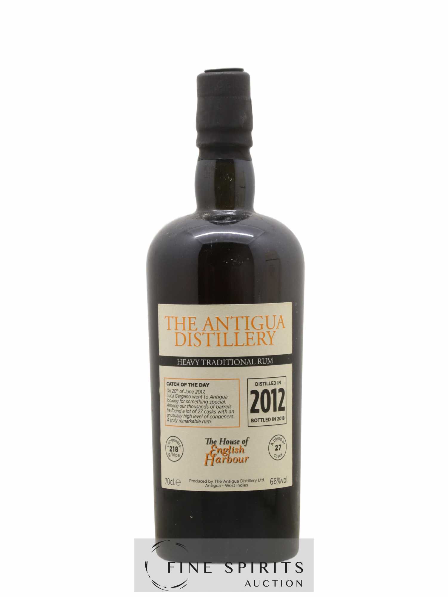 The Antigua Distillery 2012 Velier The House of English Harbour bottled 2018 - Lot de 1 bouteille - 1