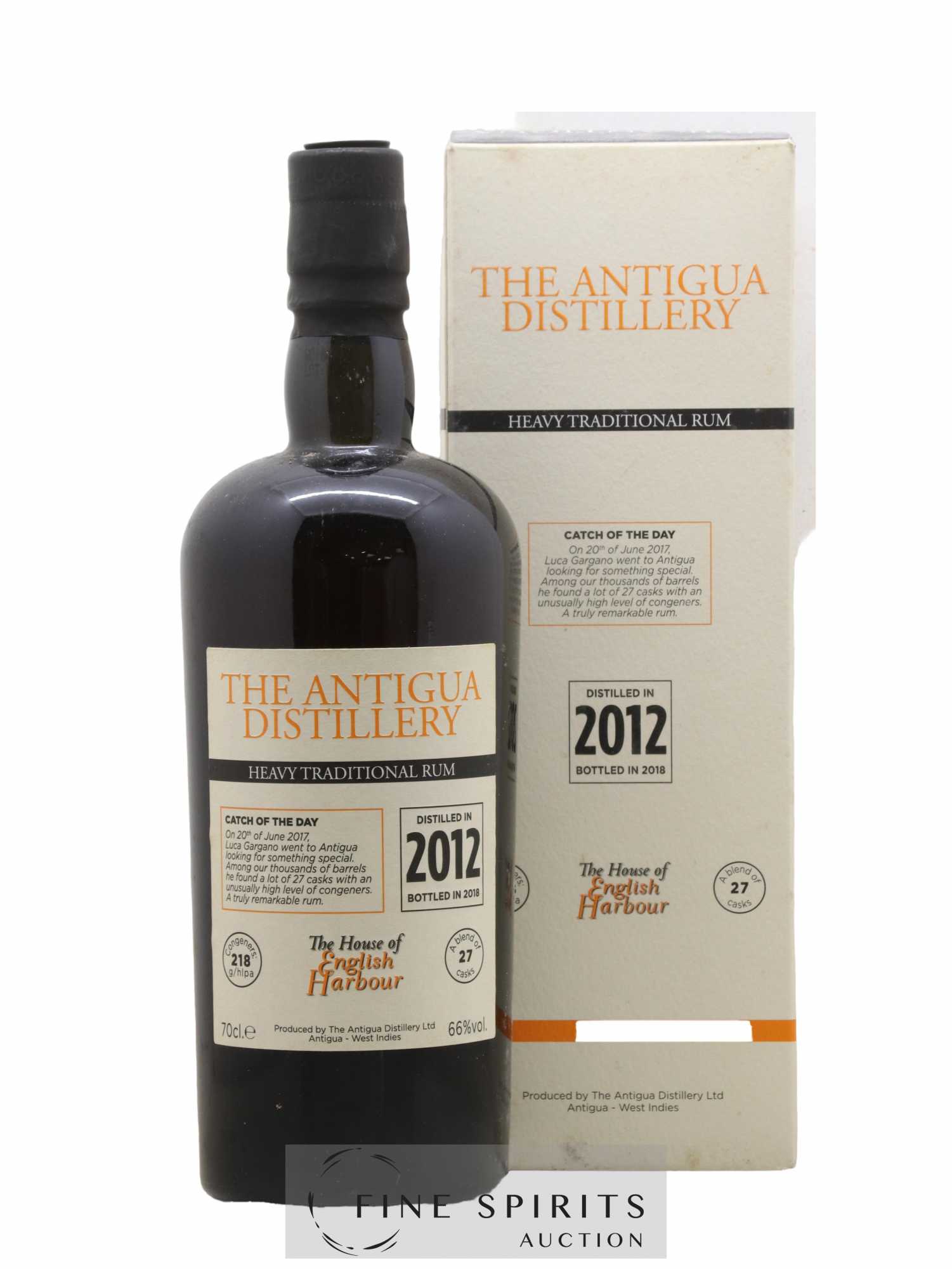 The Antigua Distillery 2012 Velier The House of English Harbour bottled 2018 - Lot de 1 bouteille - 0