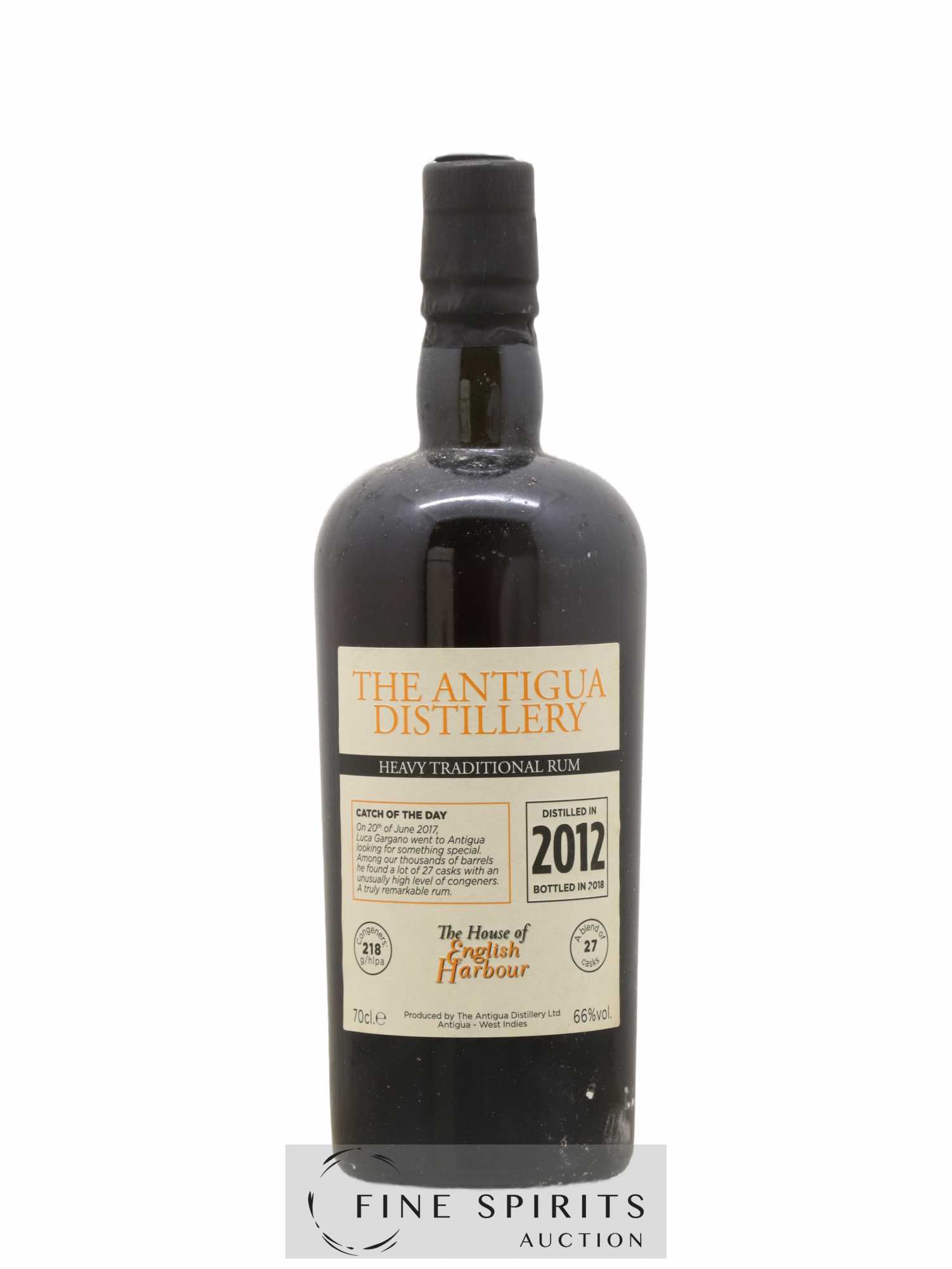 The Antigua Distillery 2012 Velier The House of English Harbour bottled 2018 - Lot de 1 bouteille - 1