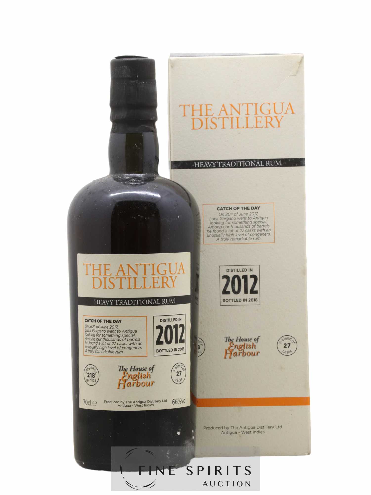 The Antigua Distillery 2012 Velier The House of English Harbour bottled 2018 - Lot de 1 bouteille - 0