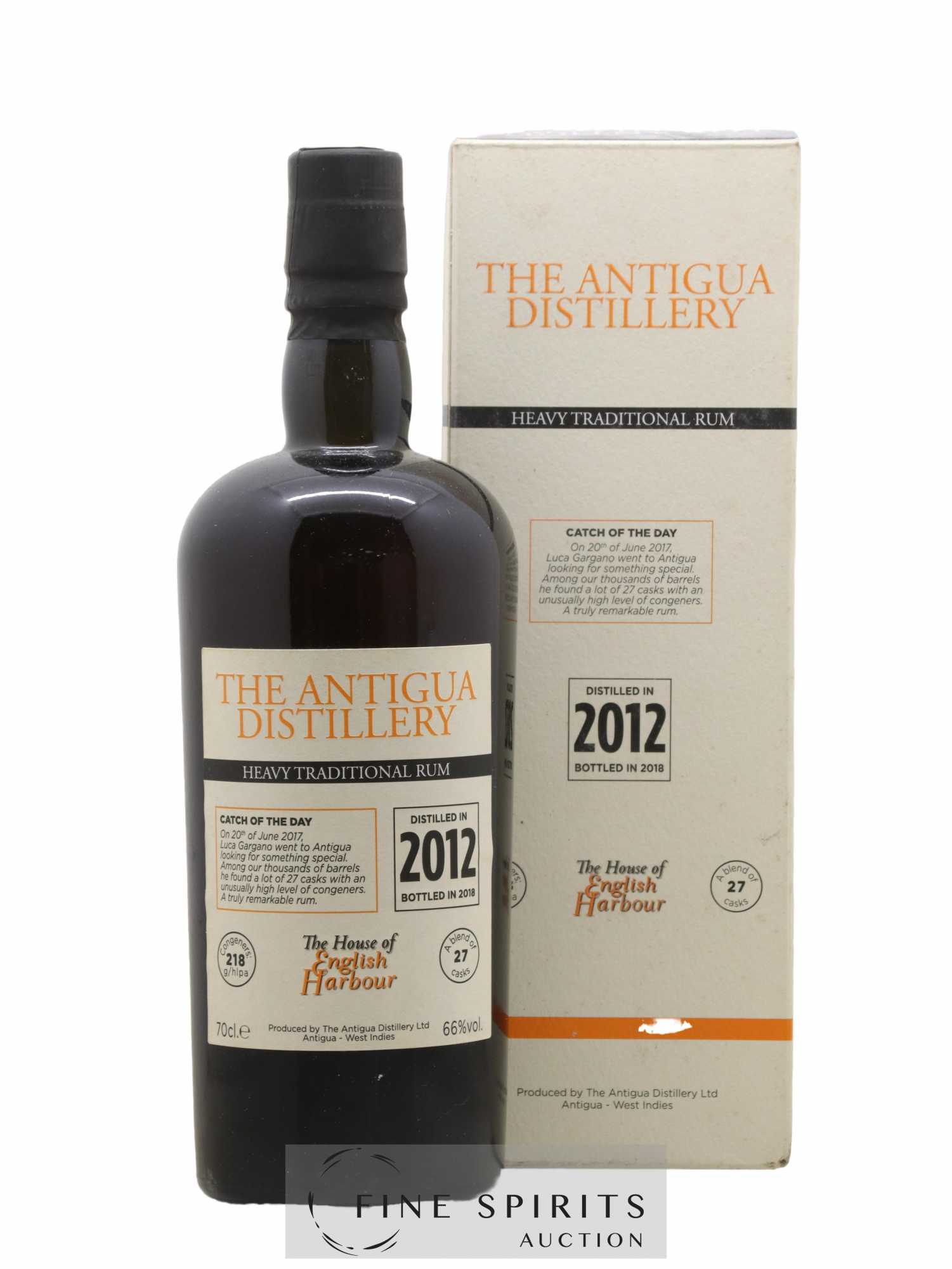 The Antigua Distillery 2012 Velier The House of English Harbour bottled 2018 - Posten von 1 Flasche - 0