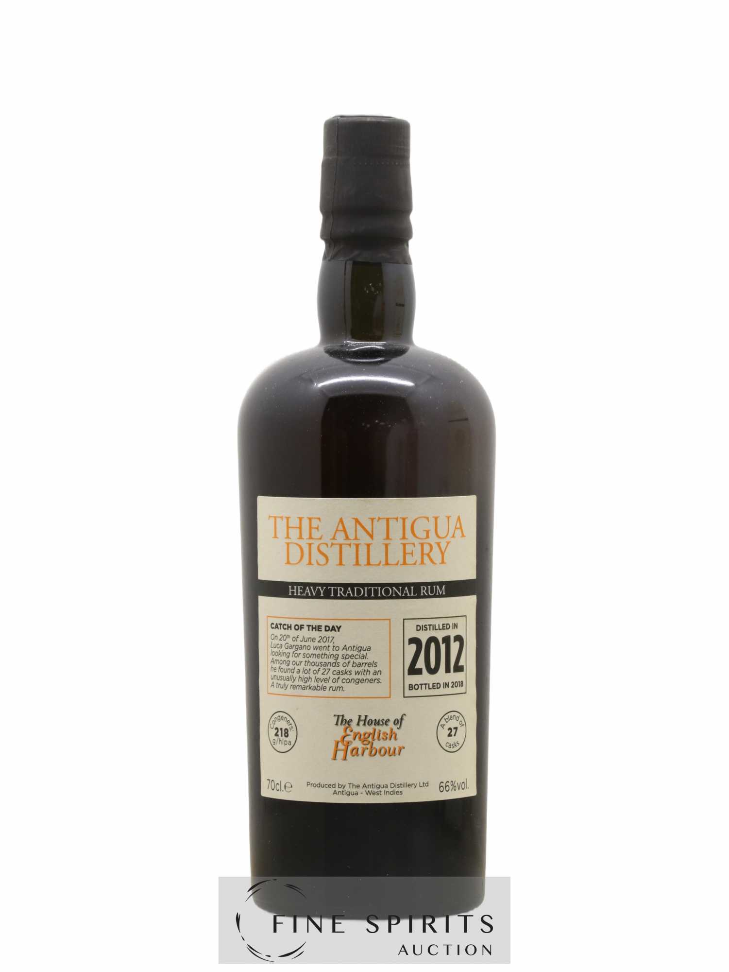 The Antigua Distillery 2012 Velier The House of English Harbour bottled 2018 - Lot de 1 bouteille - 1