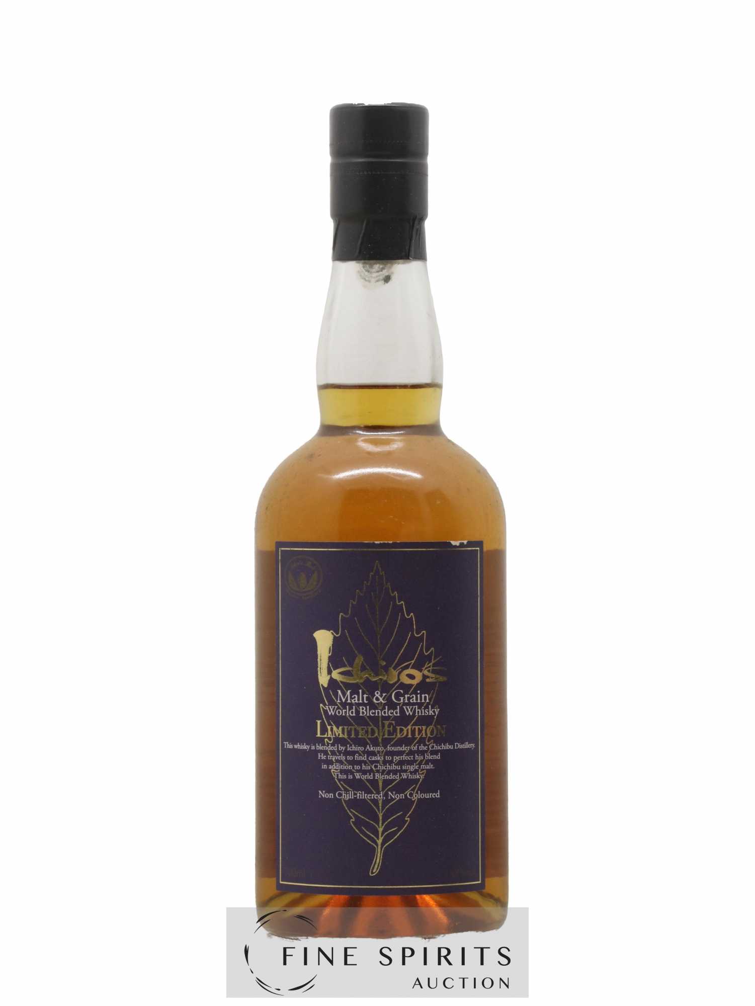 Ichiro's Malt Of. Malt & Grain - World Blended Whisky Non-Chill filtered LMDW Limited Edition - Lot de 1 bouteille - 1