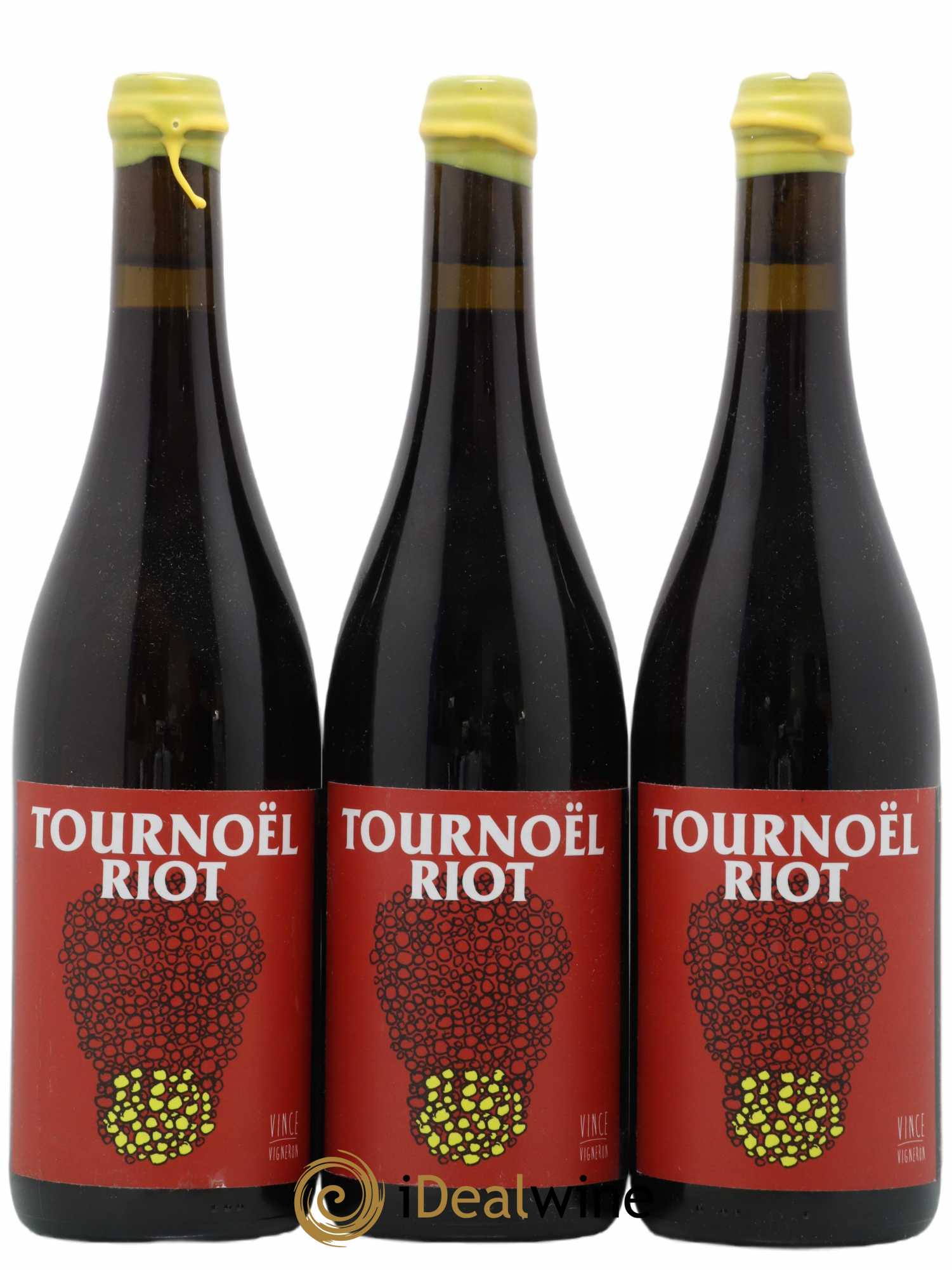 Vin de France Tournoel Riot Domaine No Control 2015 - Lot de 3 bouteilles - 0