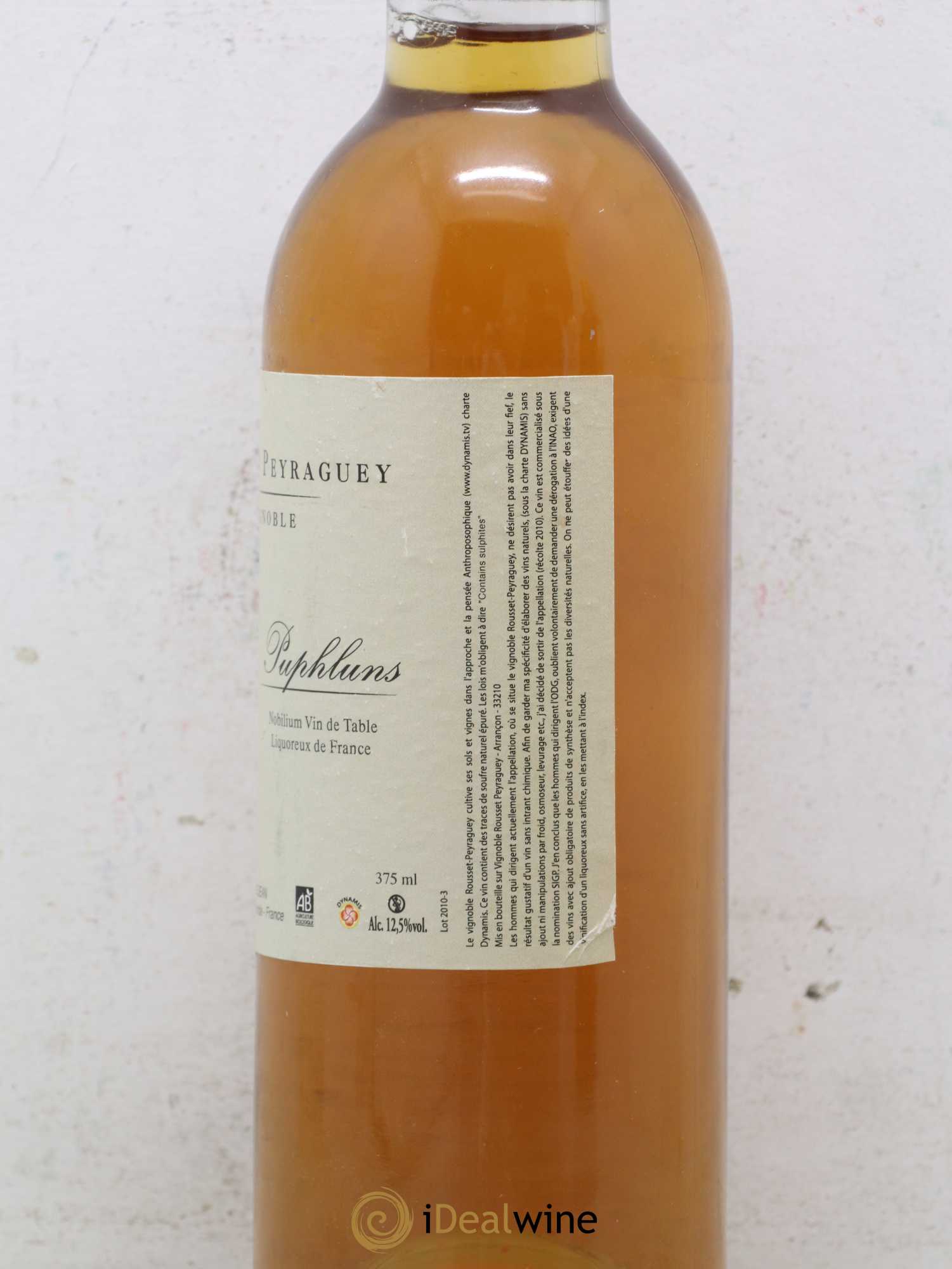 Rousset Peyraguey Délicatesse d'or Domaine Rousset-Peyraguey 2003 - Lotto di 3 bottiglie - 1
