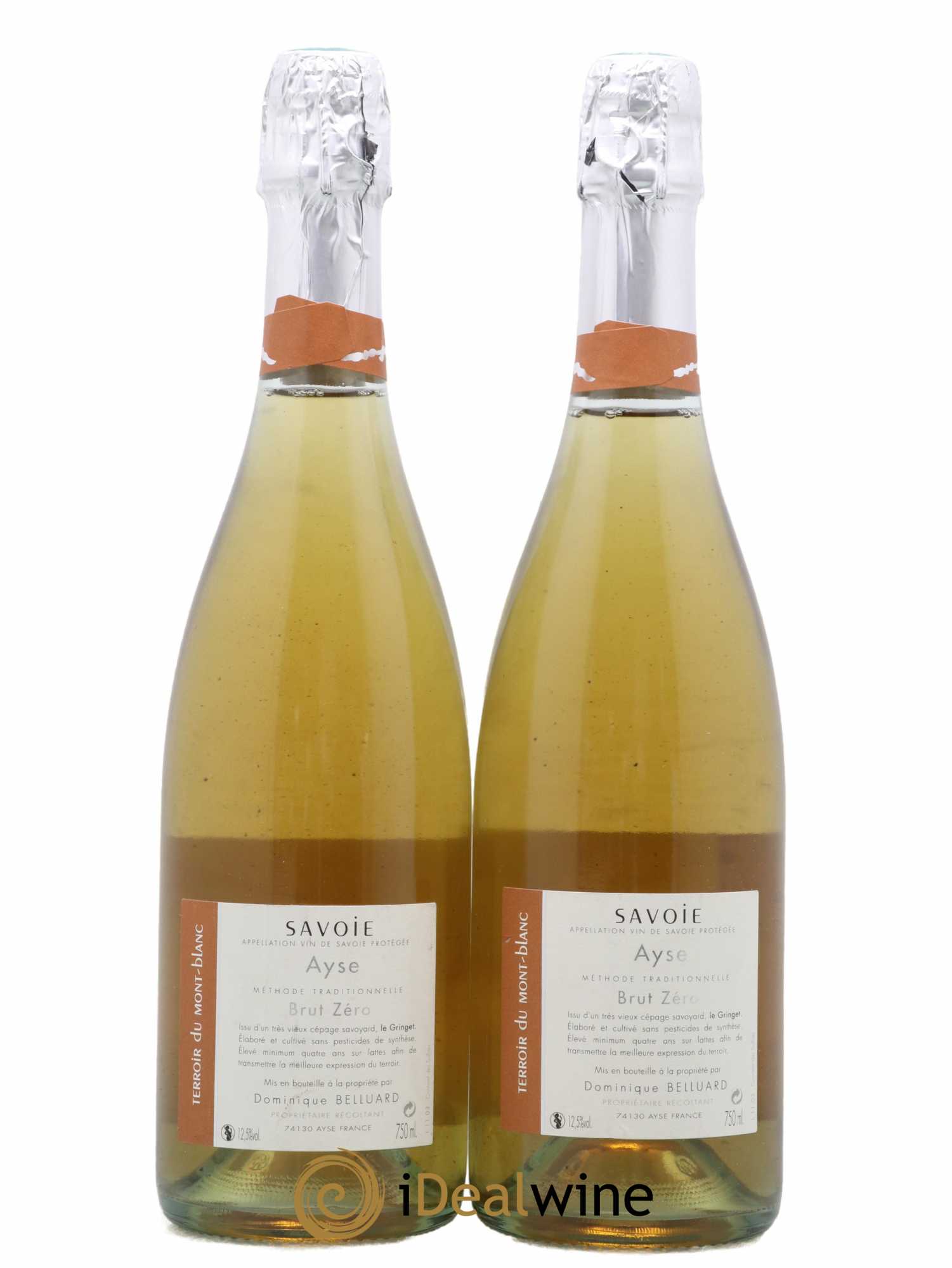 Vin de Savoie Ayse - Mont Blanc Domaine Belluard 2011 - Lot de 2 bouteilles - 1