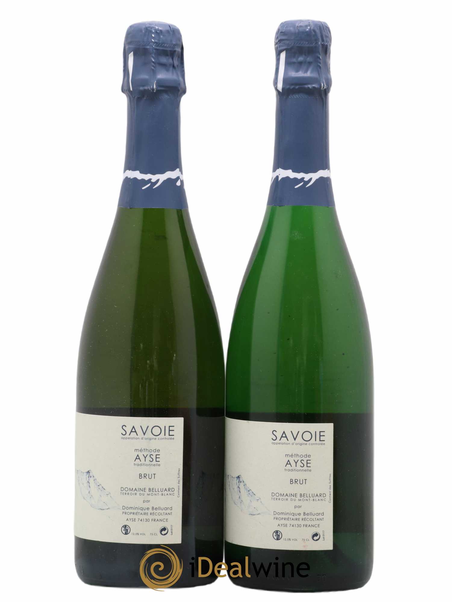 Vin de Savoie Ayse Les Perles du Mont Blanc Domaine Belluard - Lot de 2 bouteilles - 1