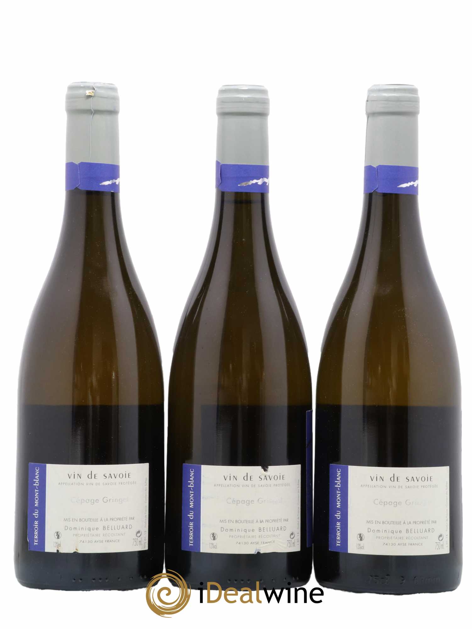 Vin de Savoie Le Feu Domaine Belluard 2015 - Lot de 3 bouteilles - 1