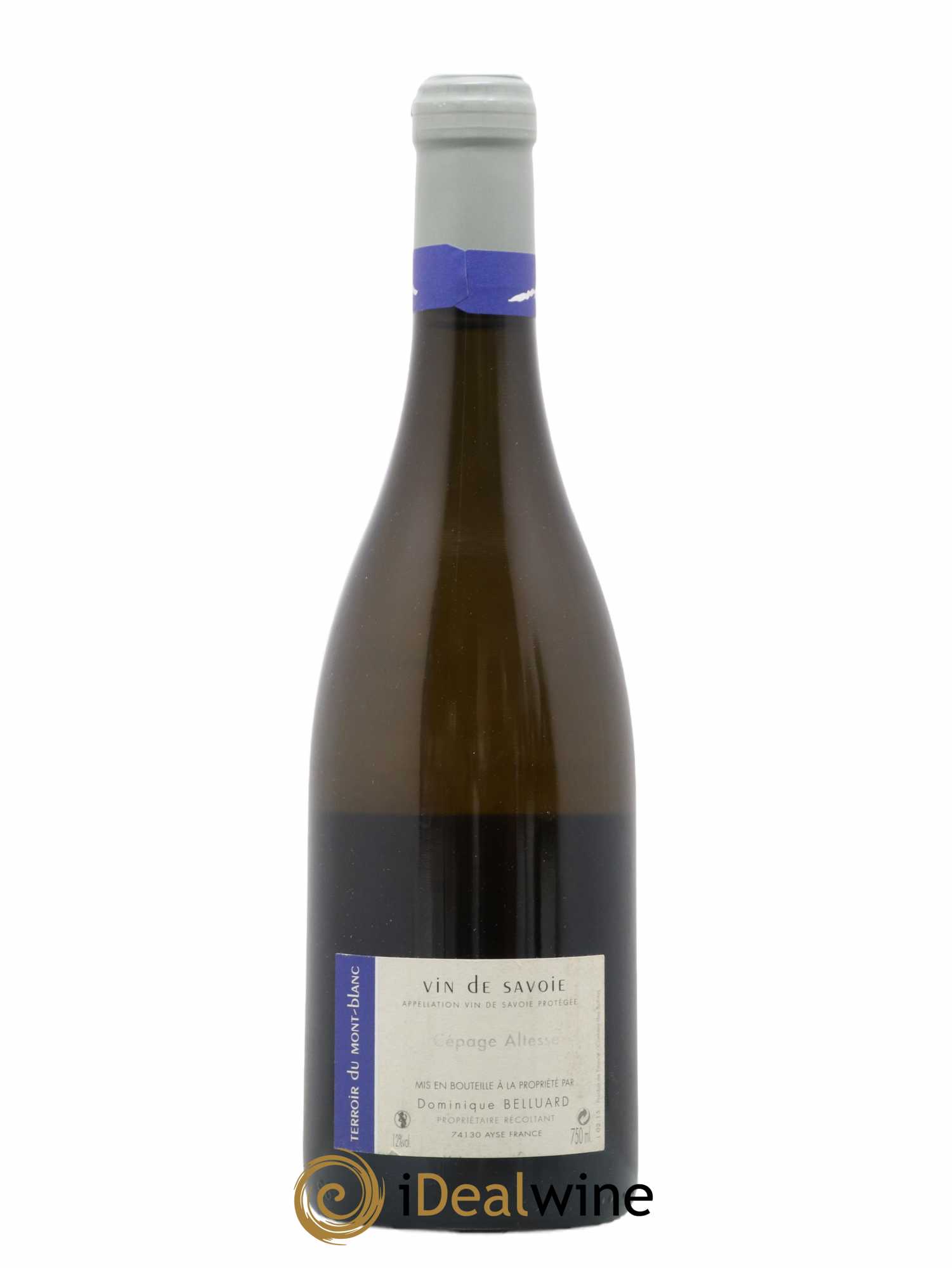 Vin de France Les Grandes Jorasses Domaine Belluard 2015 - Lot de 1 bouteille - 1