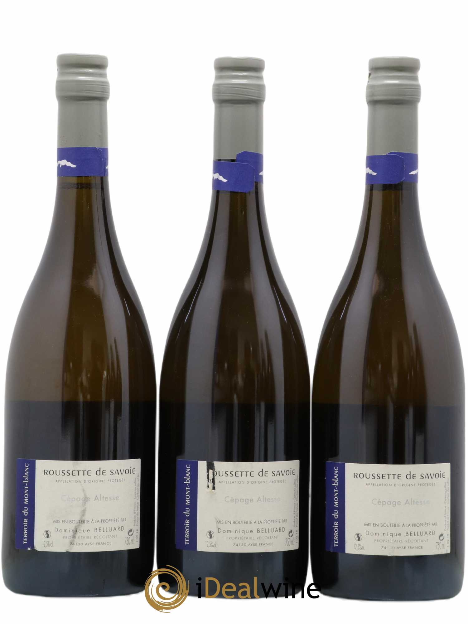 Vin de France Les Grandes Jorasses Domaine Belluard 2018 - Lot de 3 bouteilles - 1