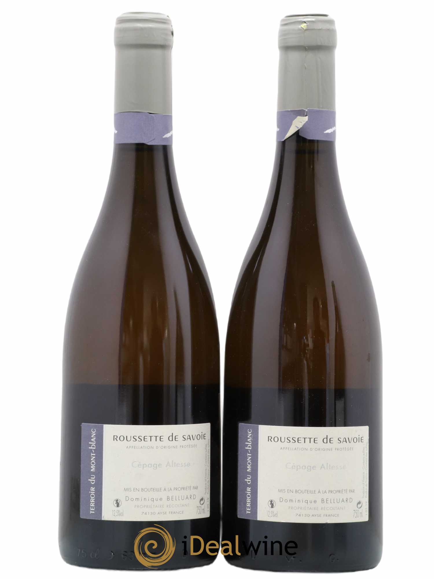 Vin de France Les Grandes Jorasses Domaine Belluard 2019 - Lot de 2 bouteilles - 1