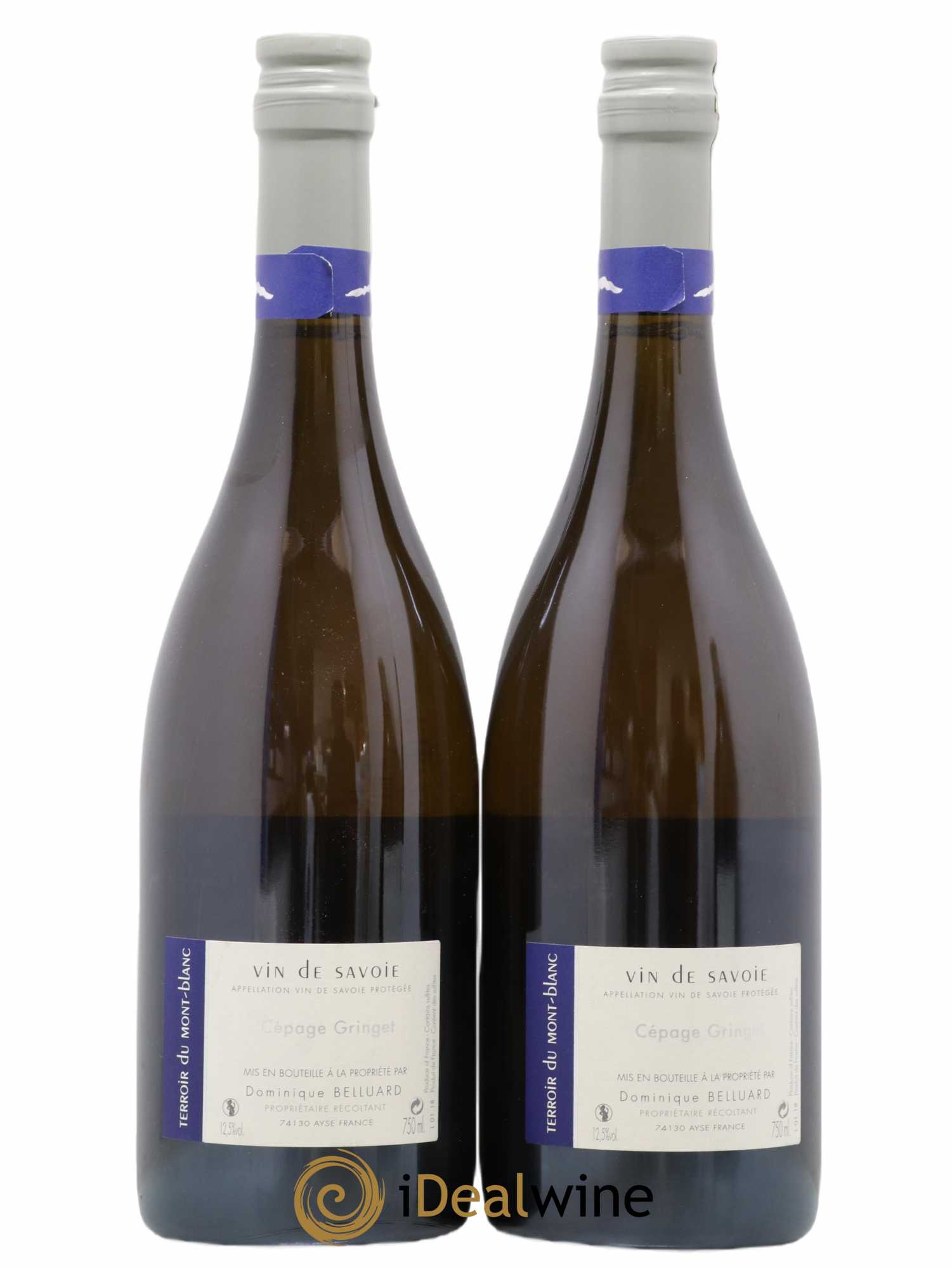 Vin de Savoie Les Alpes Domaine Belluard 2018 - Lot de 2 bouteilles - 1