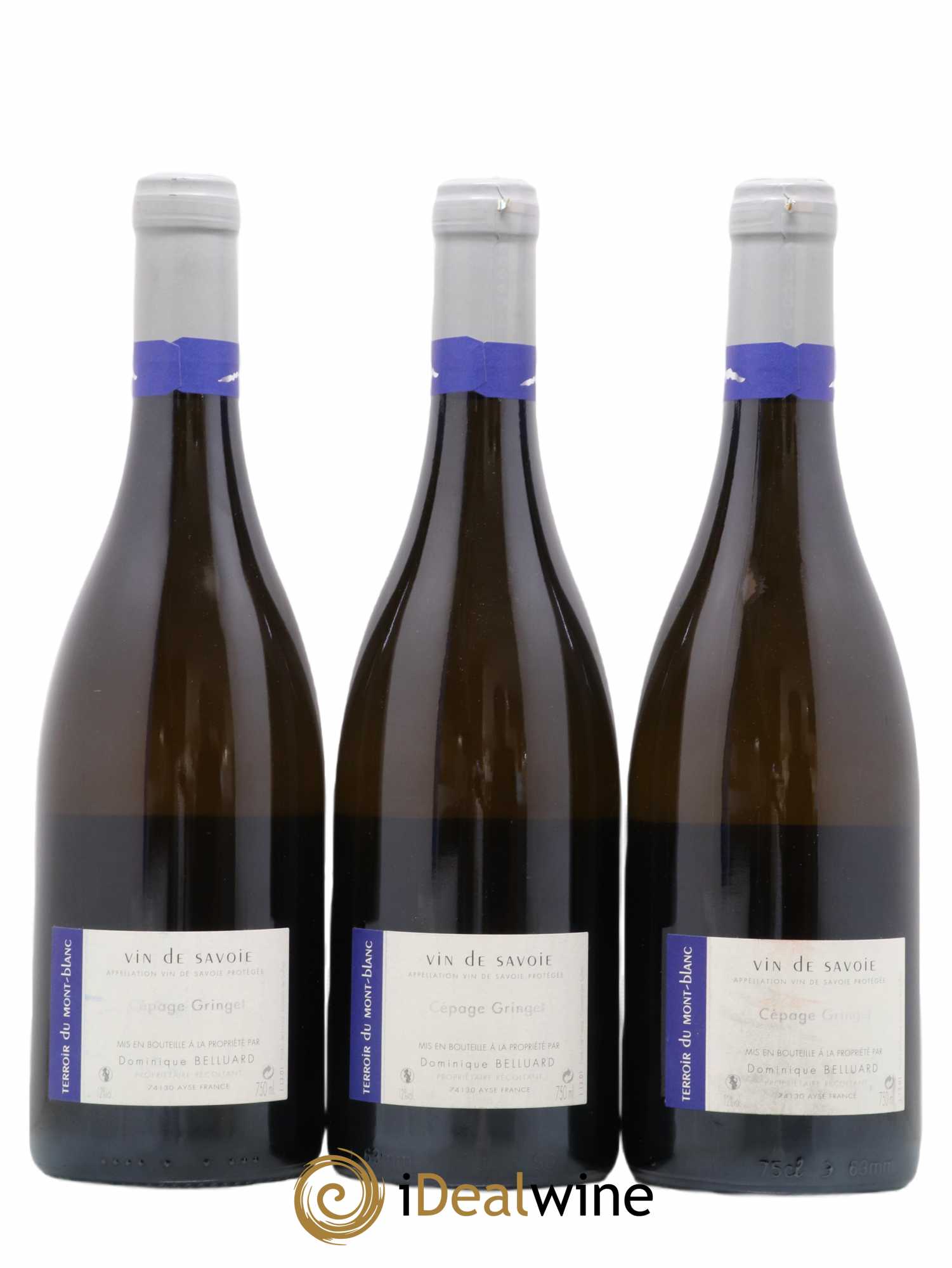Vin de Savoie Le Feu Domaine Belluard 2013 - Lot de 3 bouteilles - 1