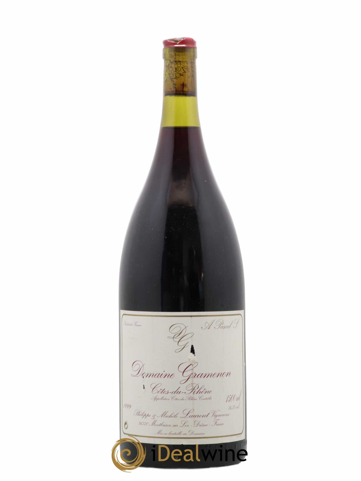 Côtes-du-Rhône A Pascal S. Gramenon (Domaine) 1999 - Lot de 1 magnum - 0