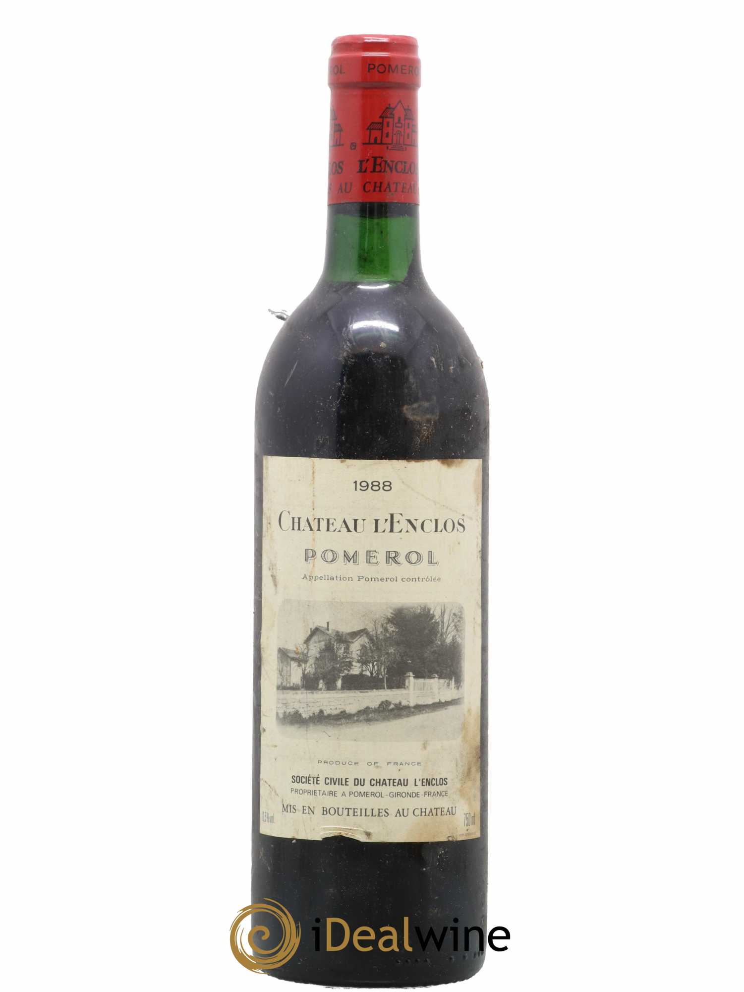 Château l' Enclos 1988 - Lot de 1 bouteille - 0