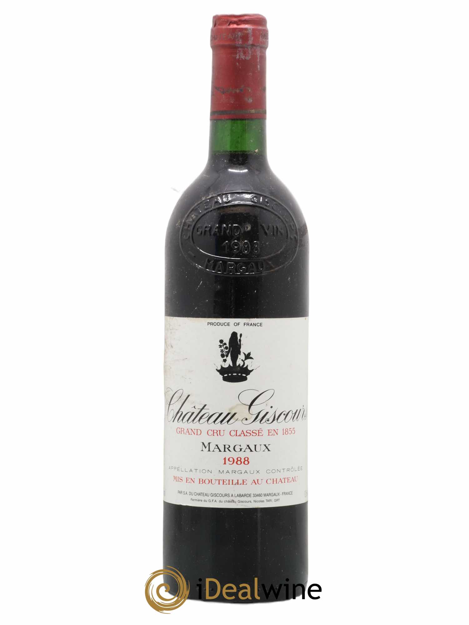 Château Giscours 3ème Grand Cru Classé 1988 - Lot de 1 bouteille - 0