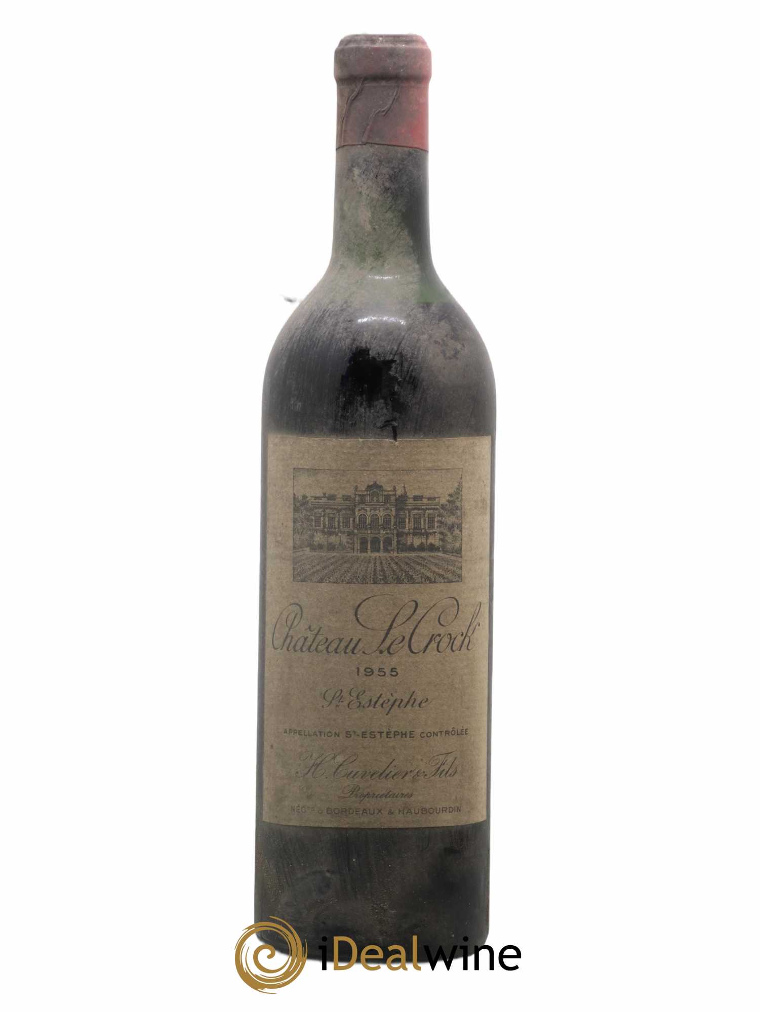 Château le Crock Cru Bourgeois 1955 - Lot de 1 bouteille - 0
