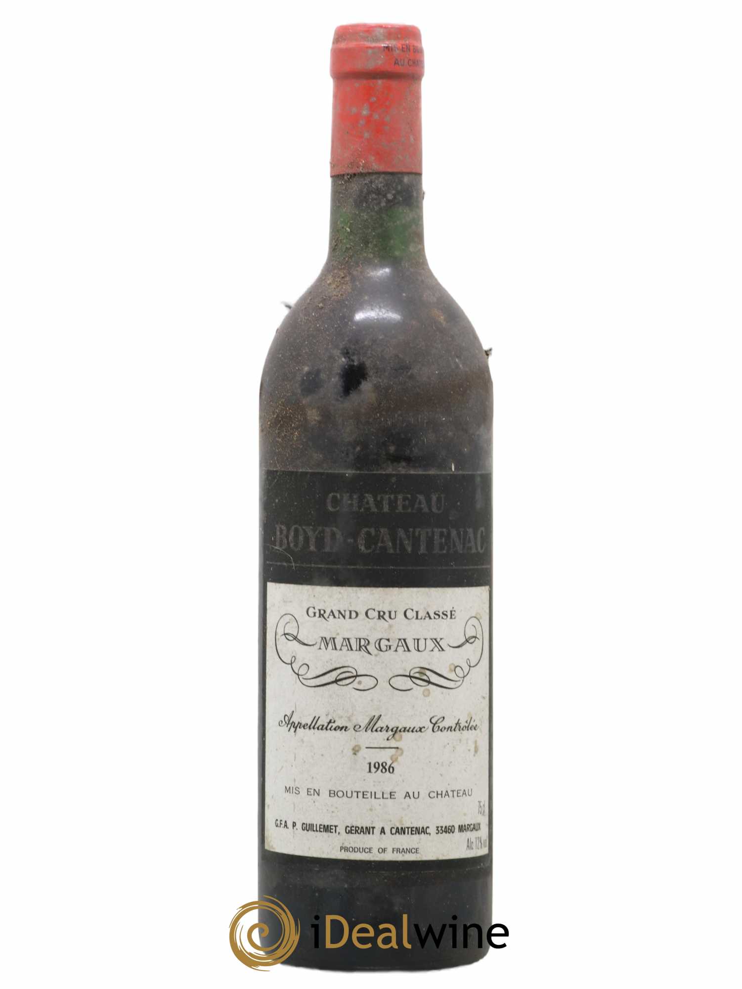 Château Boyd Cantenac 3ème Grand Cru Classé 1986 - Lot de 1 bouteille - 0