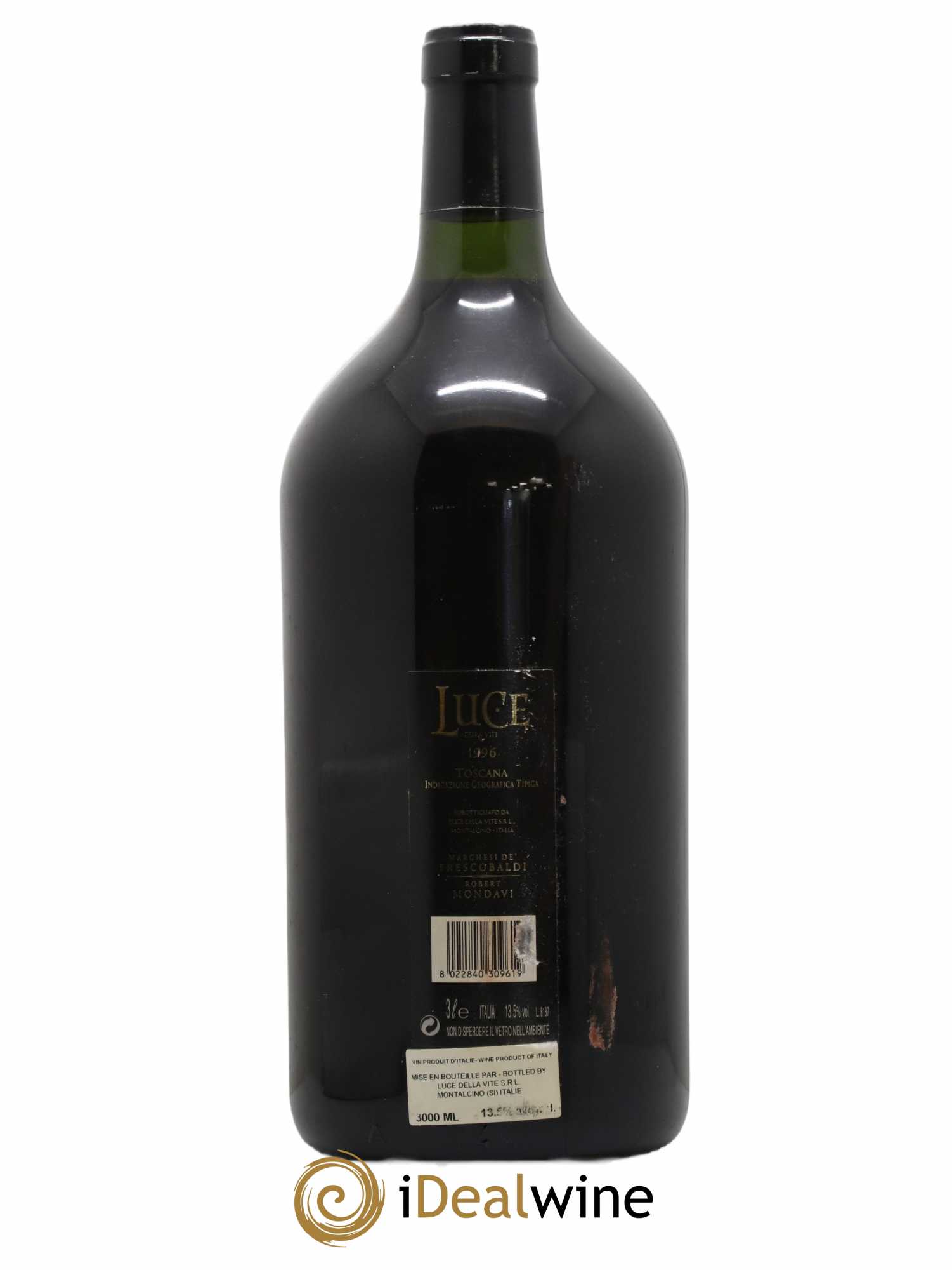Italie Vin De Toscane Luce Domaine Frescobaldi 1996 - Lot de 1 double magnum - 1