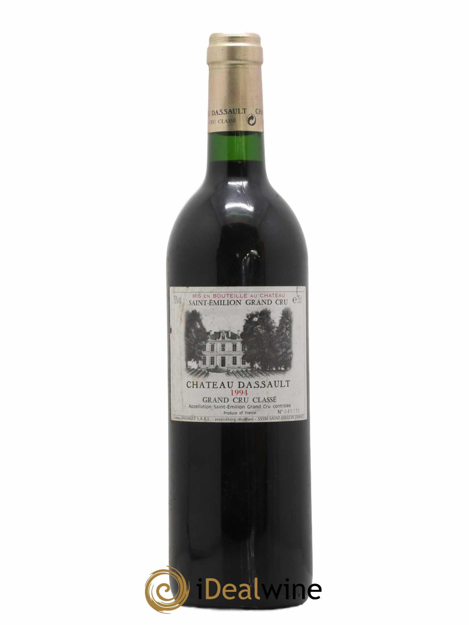 Château Dassault Grand Cru Classé 1994 - Lot de 1 bouteille - 0