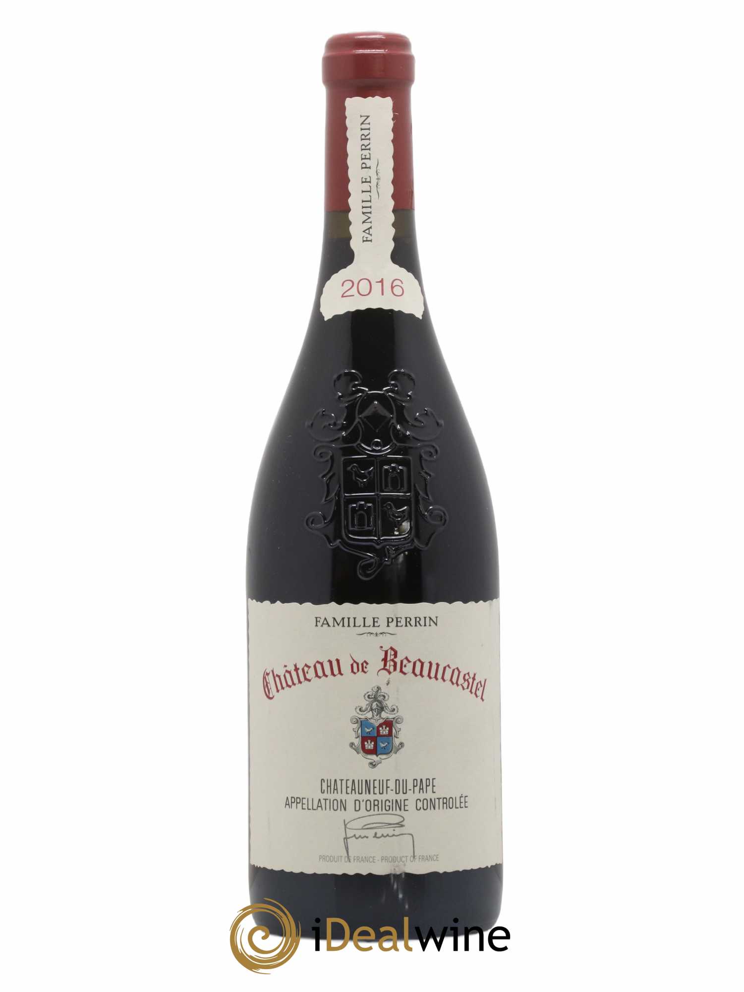 Châteauneuf-du-Pape Château de Beaucastel Famille Perrin 2016 - Lot de 1 bouteille - 0