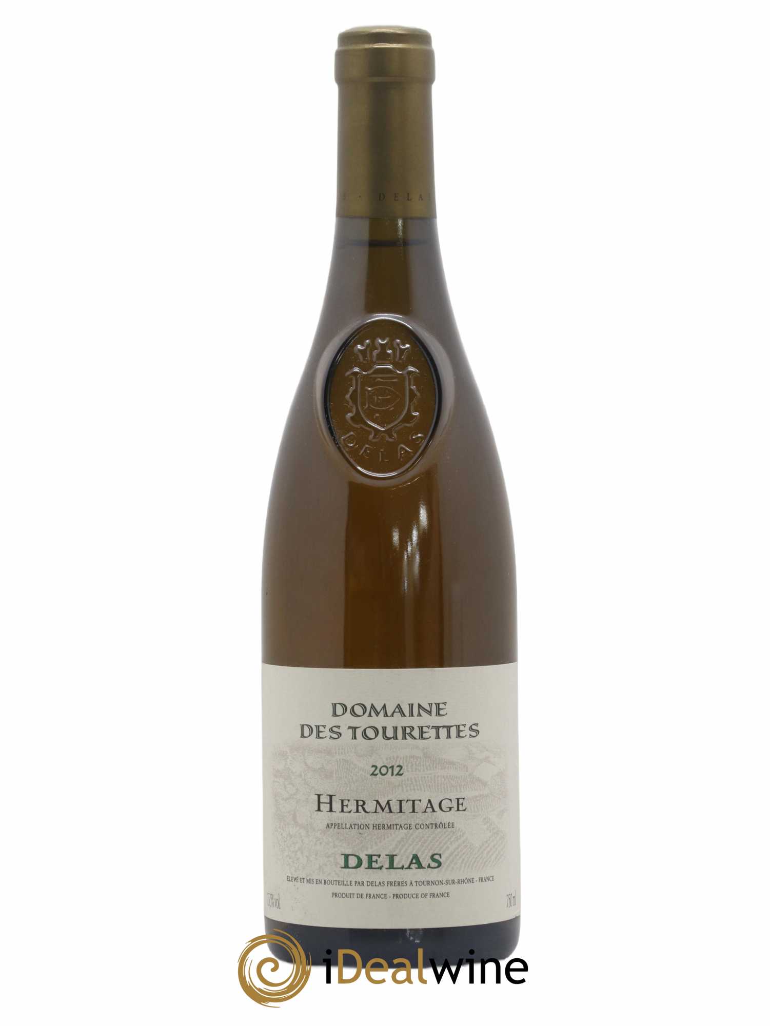 Hermitage Domaine des Tourettes Delas Frères 2012 - Lot de 1 bouteille - 0