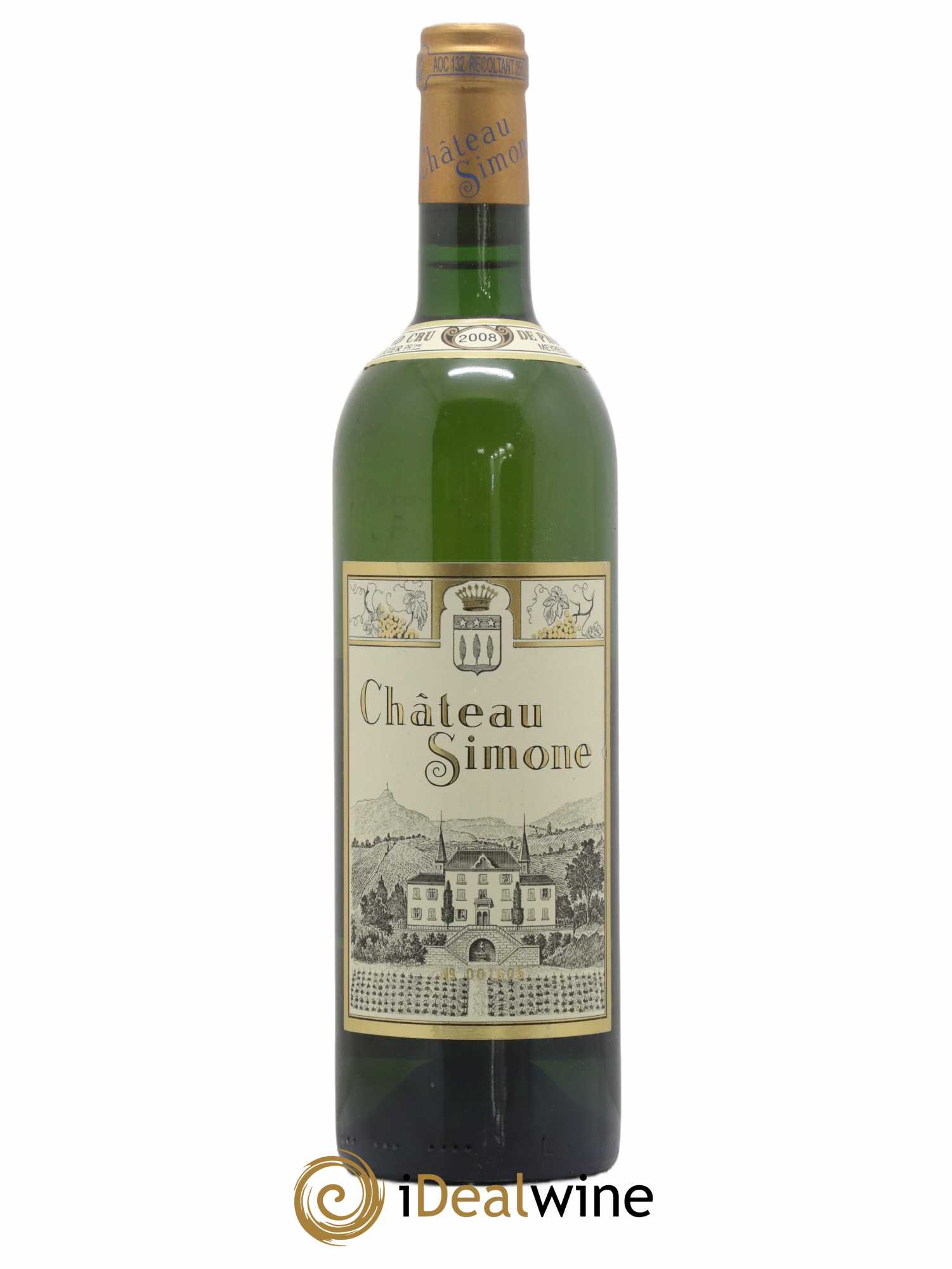 Palette Château Simone Famille Rougier 2008 - Lot de 1 bouteille - 0