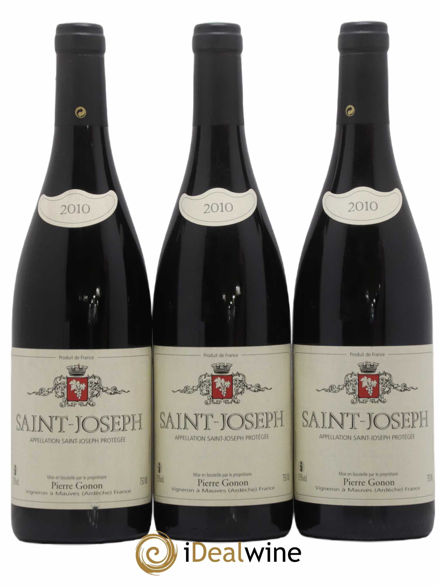 Saint-Joseph Gonon (Domaine) 2010 - Lot de 3 bouteilles - 0