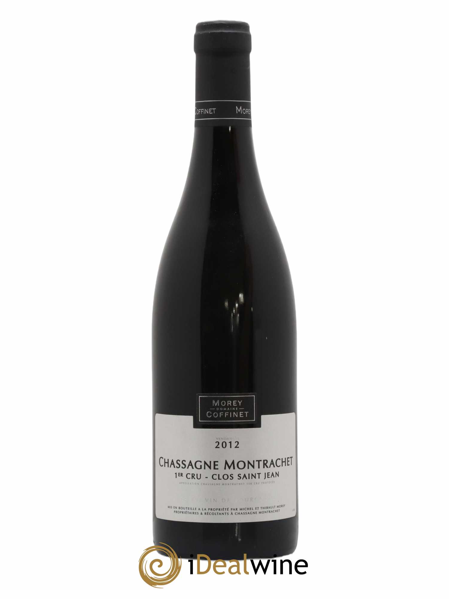 Chassagne-Montrachet 1er Cru Clos Saint-Jean Morey-Coffinet (Domaine) 2012 - Lot de 1 bouteille - 0