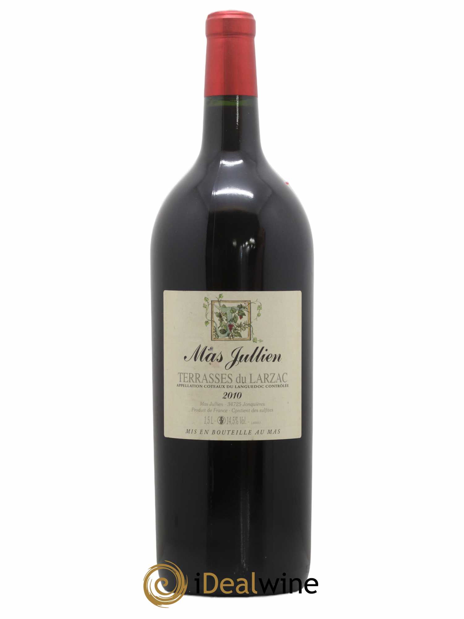 Terrasses du Larzac Mas Jullien Olivier Jullien 2010 - Lot de 1 magnum - 0