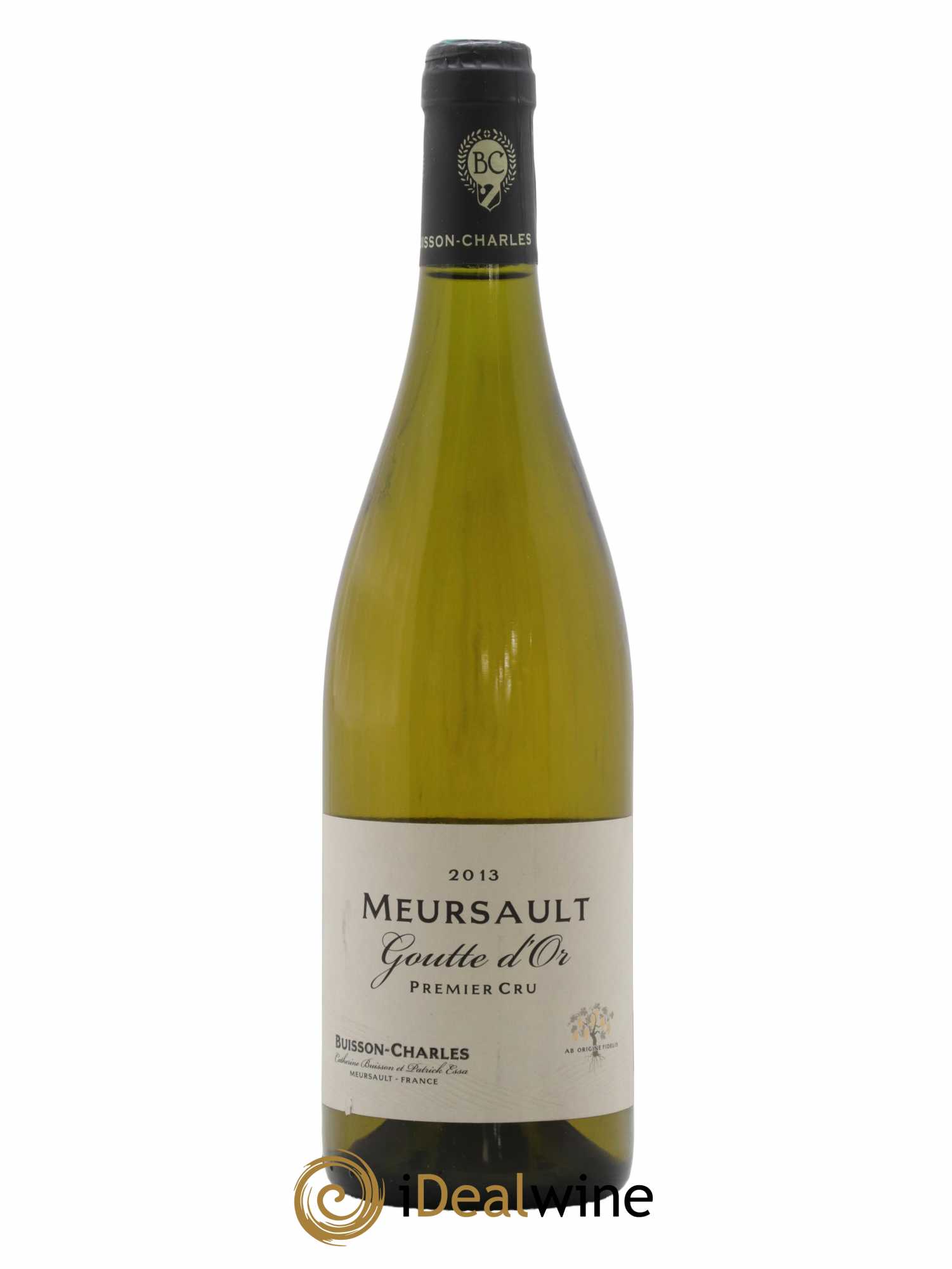 Meursault 1er Cru Goutte d'Or Buisson-Charles (Domaine) 2013 - Lot de 1 bouteille - 0