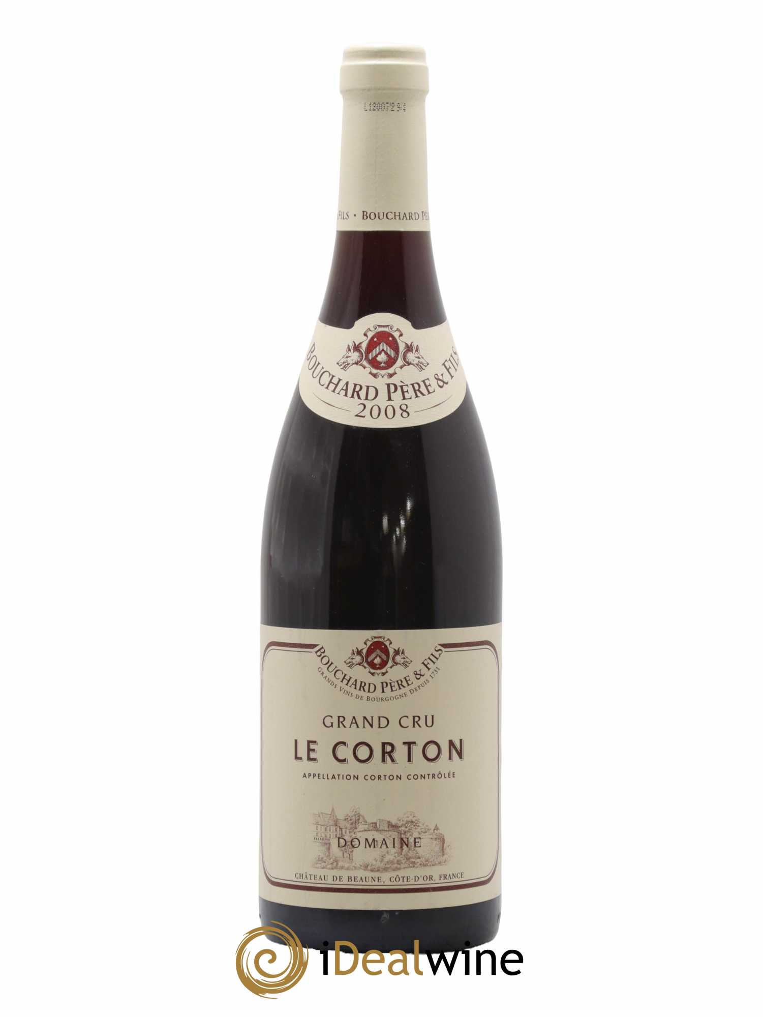 Corton Grand Cru Le Corton Bouchard Père & Fils 2008 - Lot de 1 bouteille - 0