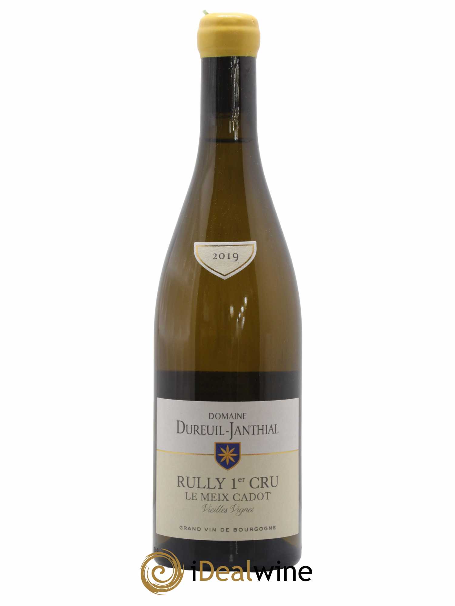 Rully 1er Cru Le Meix Cadot Vieilles Vignes Vincent Dureuil-Janthial 2019 - Lot de 1 bouteille - 0