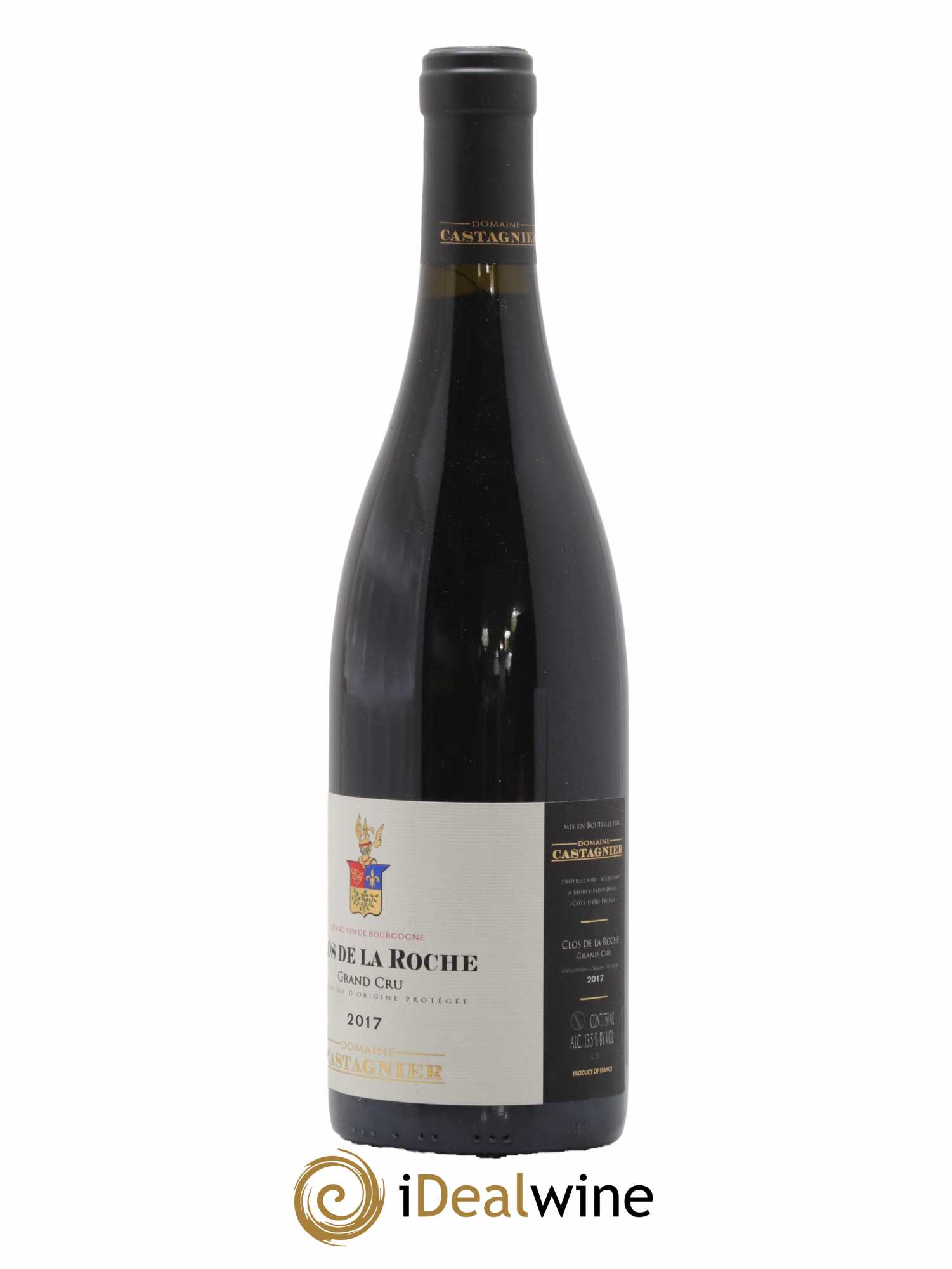 Clos de la Roche Grand Cru Castagnier (Domaine) 2017 - Lot of 1 bottle - 1