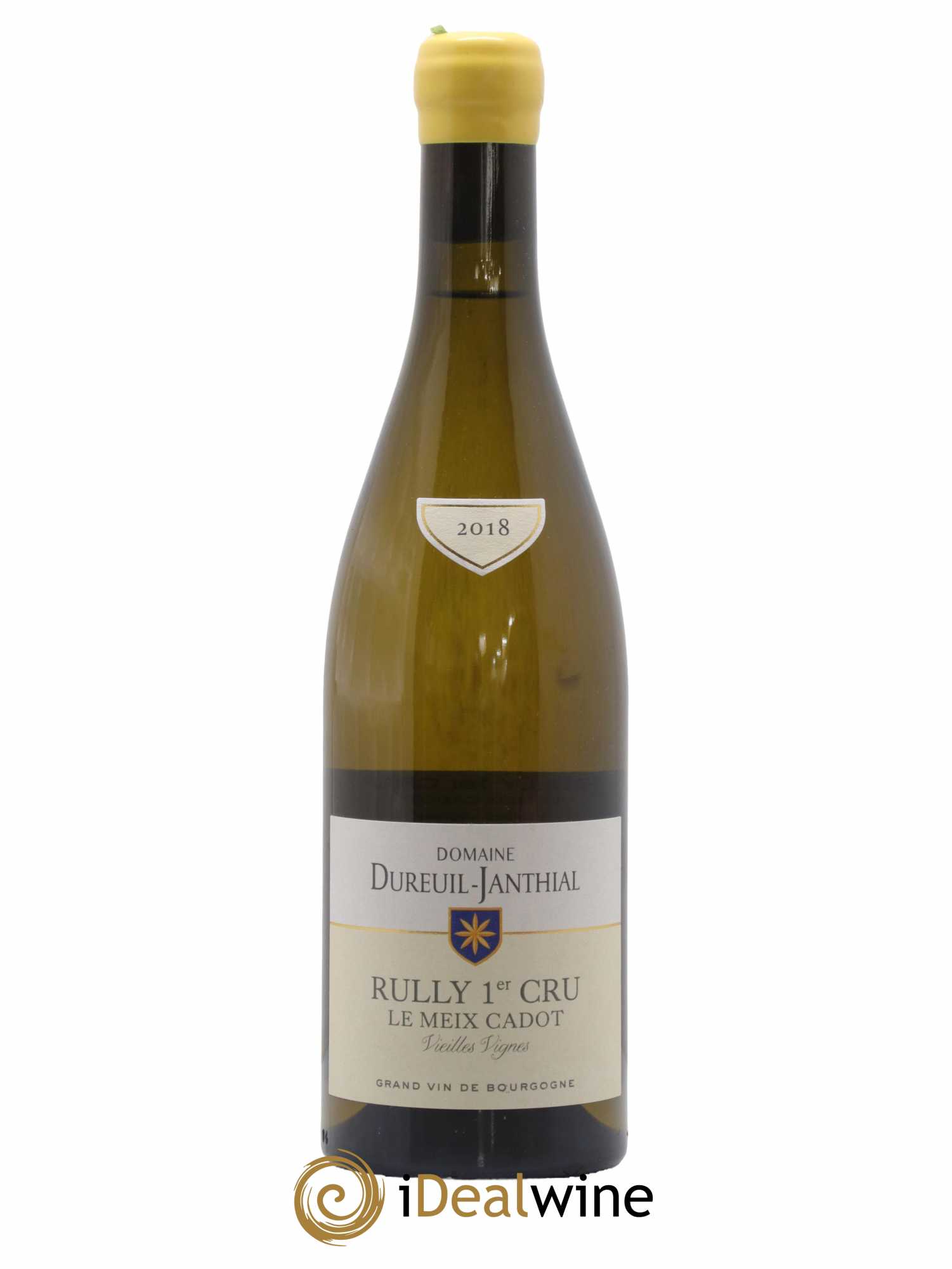 Rully 1er Cru Le Meix Cadot Vieilles Vignes Vincent Dureuil-Janthial 2018 - Lot de 1 bouteille - 0
