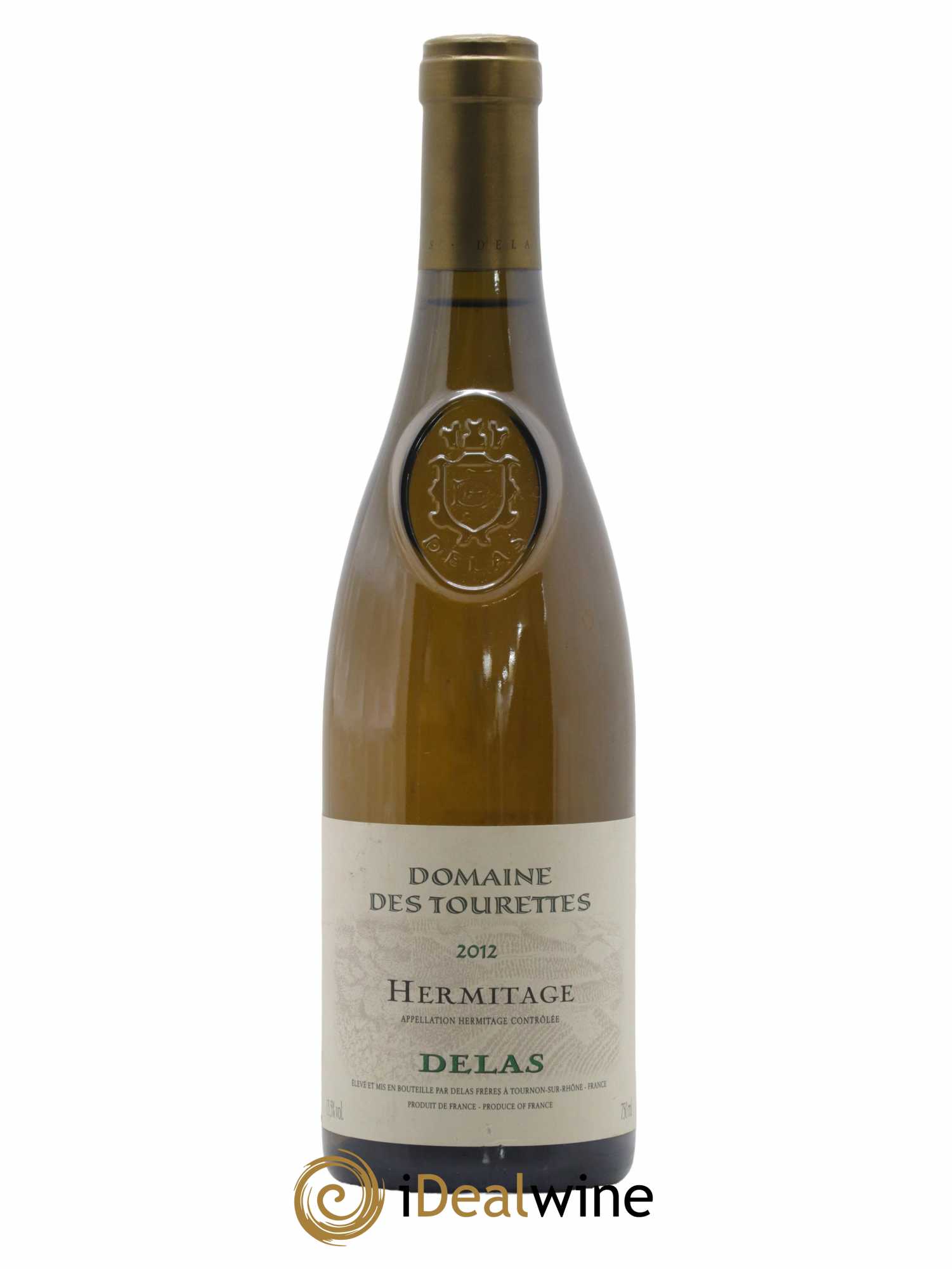 Hermitage Marquise de la Tourette Delas Frères 2012 - Lot de 1 bouteille - 0