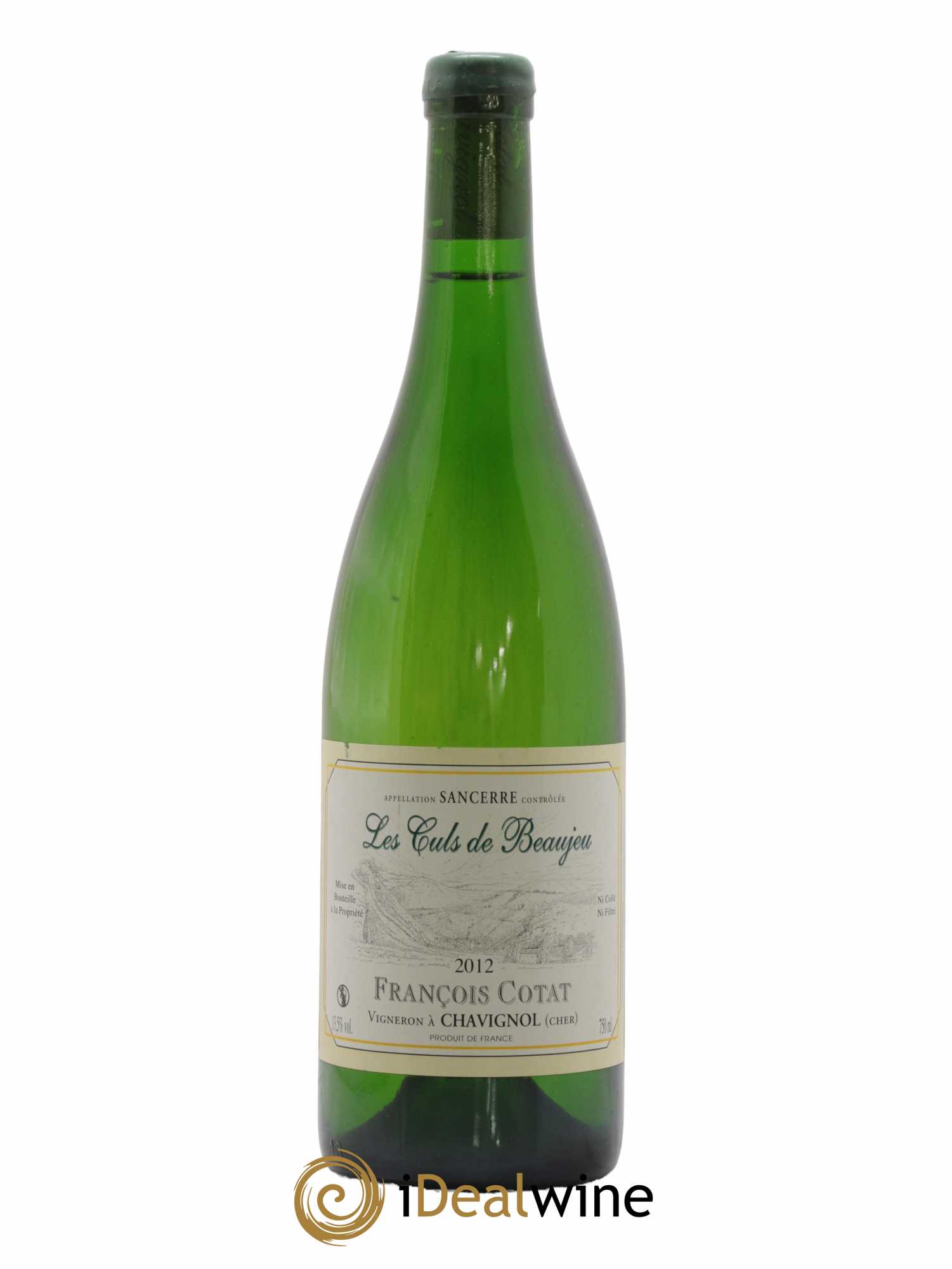 Sancerre Les Culs de Beaujeu François Cotat 2012 - Lot de 1 bouteille - 0